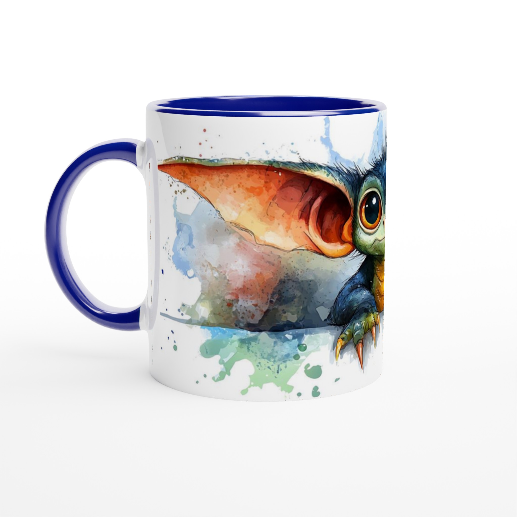 Söt Liten Varelse 11oz Keramisk Mugg – Lekfull Vattenfärg för Kaffestunden i Sju Färger 2 32372f7a-9cf0-4d86-8100-054c066fd5e5