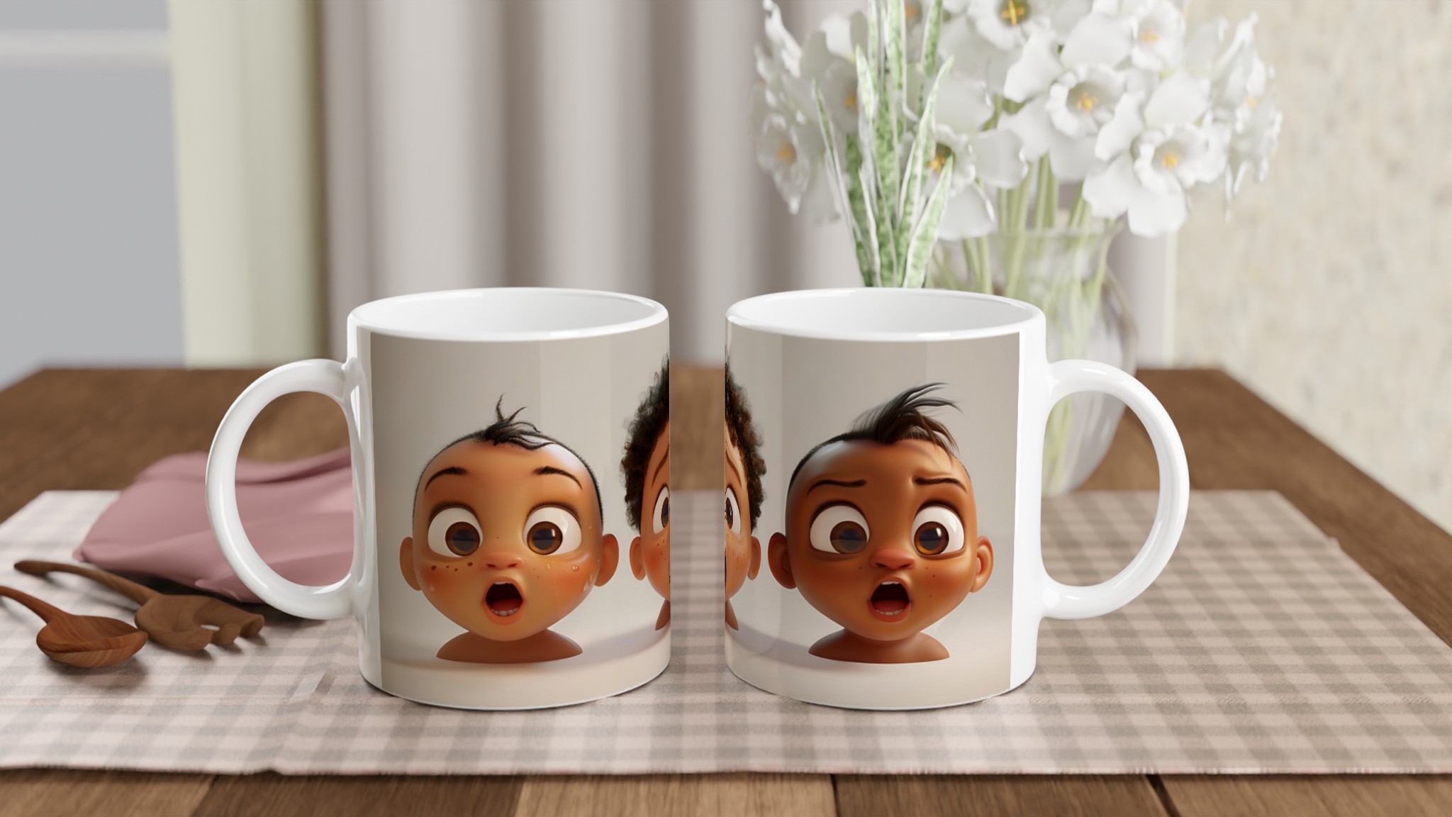 Förvånade Bäbisar 11oz Keramisk Mugg – Ett Roligt Tillskott till Din Kaffesamling i Valfri Färg! 10 323b0f32-81ef-4191-8c48-da2d1a63550b