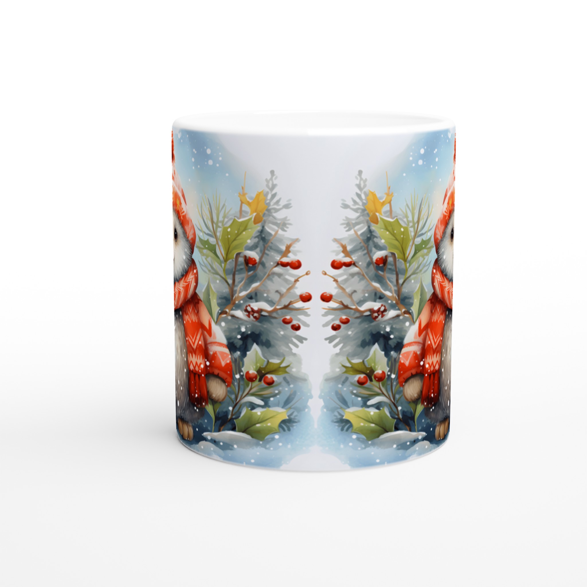Mysig Vinterräv Mugg – Keramisk 11oz Kaffemugg i Din Färg 8 32578d4a-96f3-49a5-91ce-6a648179806e