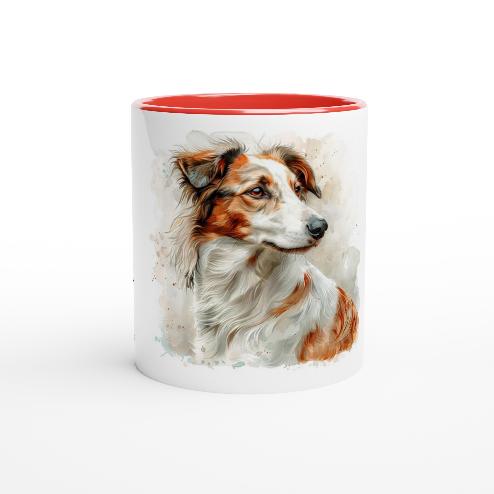 Vacker Aussie Vattenfärg 11oz Keramikmugg med Färgad Insida – Perfekt för Hundälskare i Sex Nyanser 2 32986242-94bd-4f1f-a4ce-0624fbc1679e