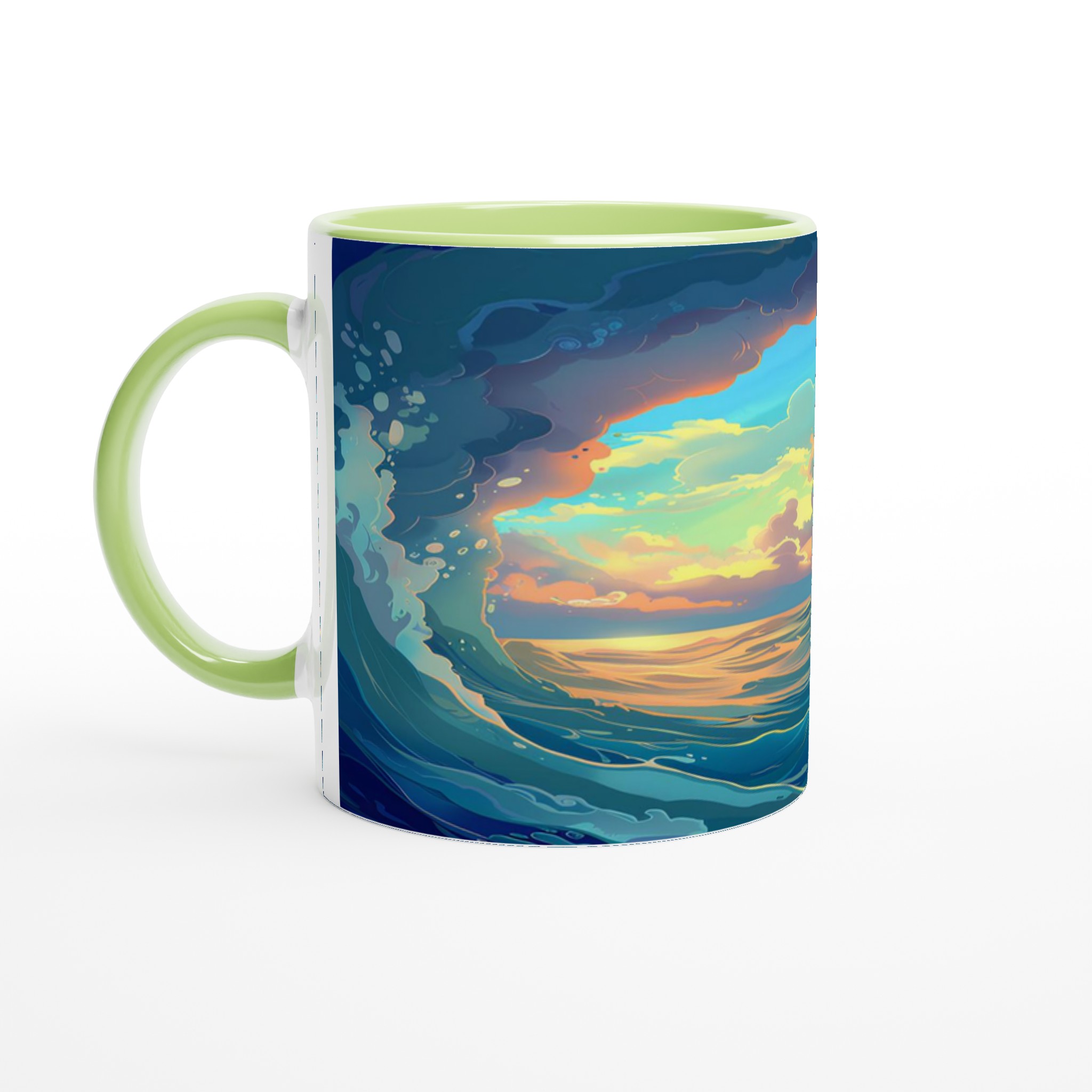 Ocean Dreamscape Mugg – En Våg av Färg för Din Fika, Välj bland Sju Nyanser 7 32a290c5-0ba9-4217-a9c6-4e4e93448ece