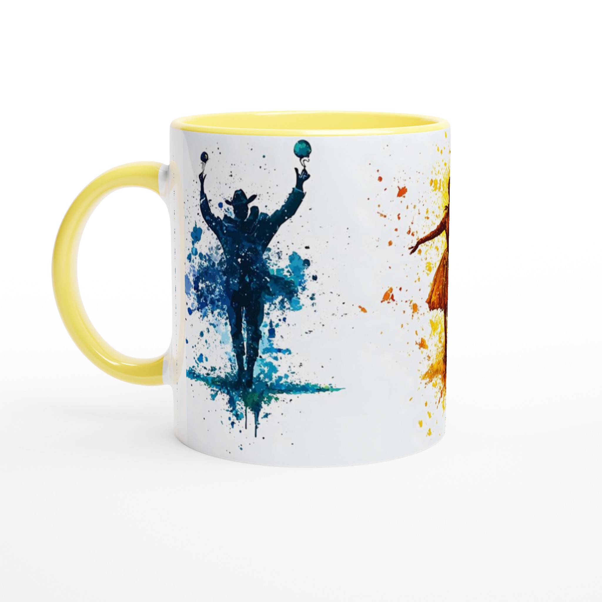 Magisk Scenshow Mugg - Konstig Vattenfärg Cirkus & Teaterdesign i Färgstarka Splash, Välj din nyans 3 330b5acb-79a1-4e1a-99fb-82b06237ccd7