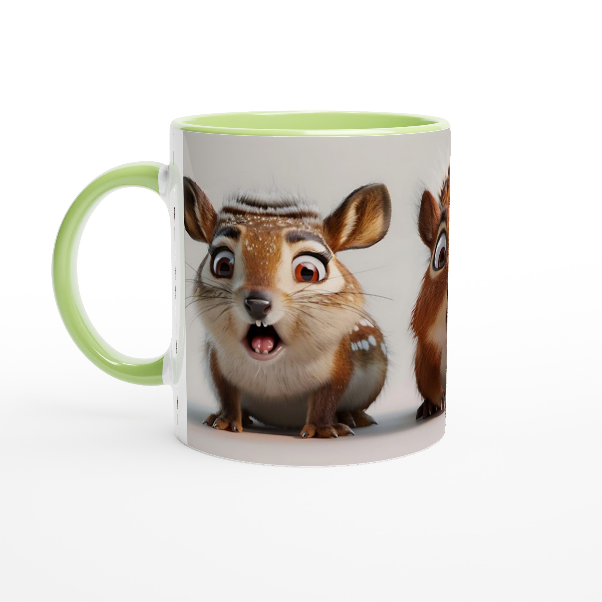Förvånade Djur 11oz Keramikmugg – Chockade Vänner för Kaffe & Te i 7 Färger! 7 331bdb43-4c56-4666-a644-251a303b571b