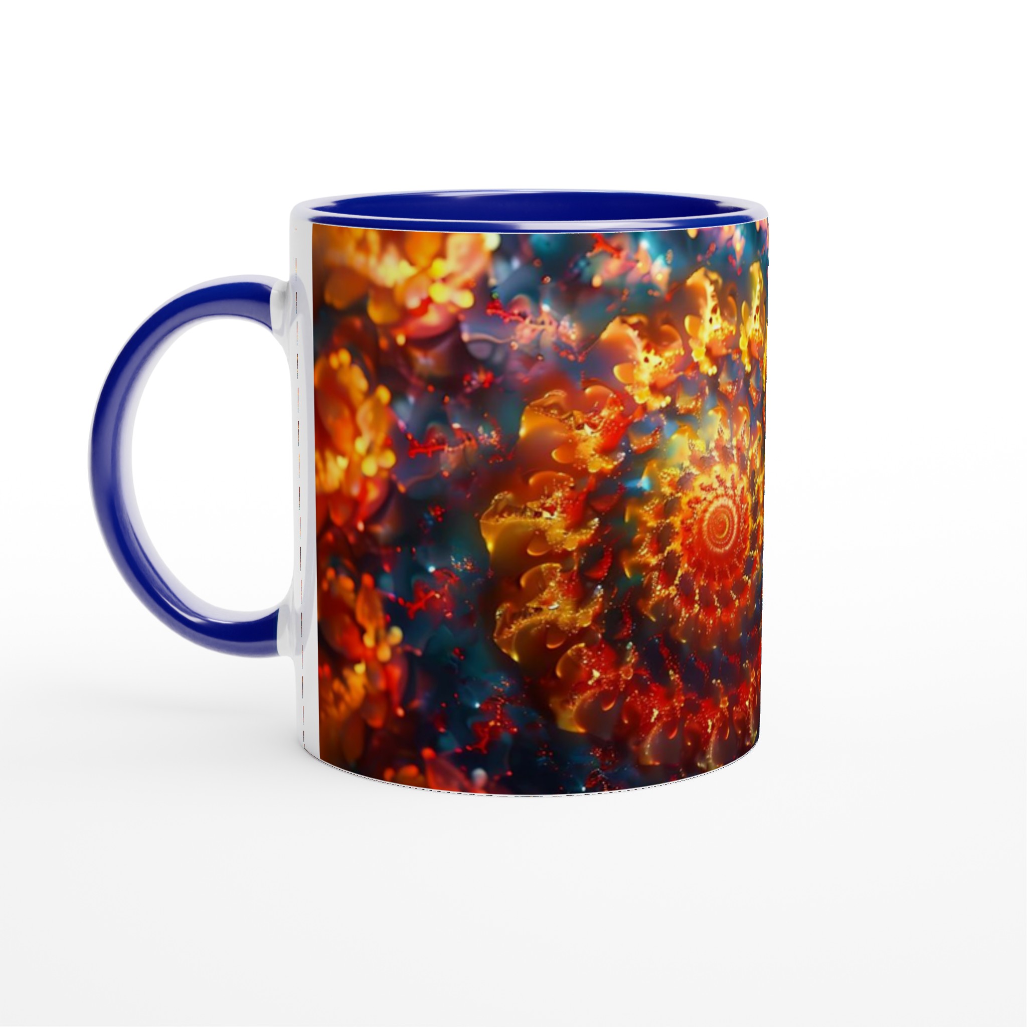 Abstrakt Spiral Keramikmugg - 11oz, Välj mellan 7 levande färger för din unika stil 2 3324efc3-9880-45f8-a46a-785824a709c7