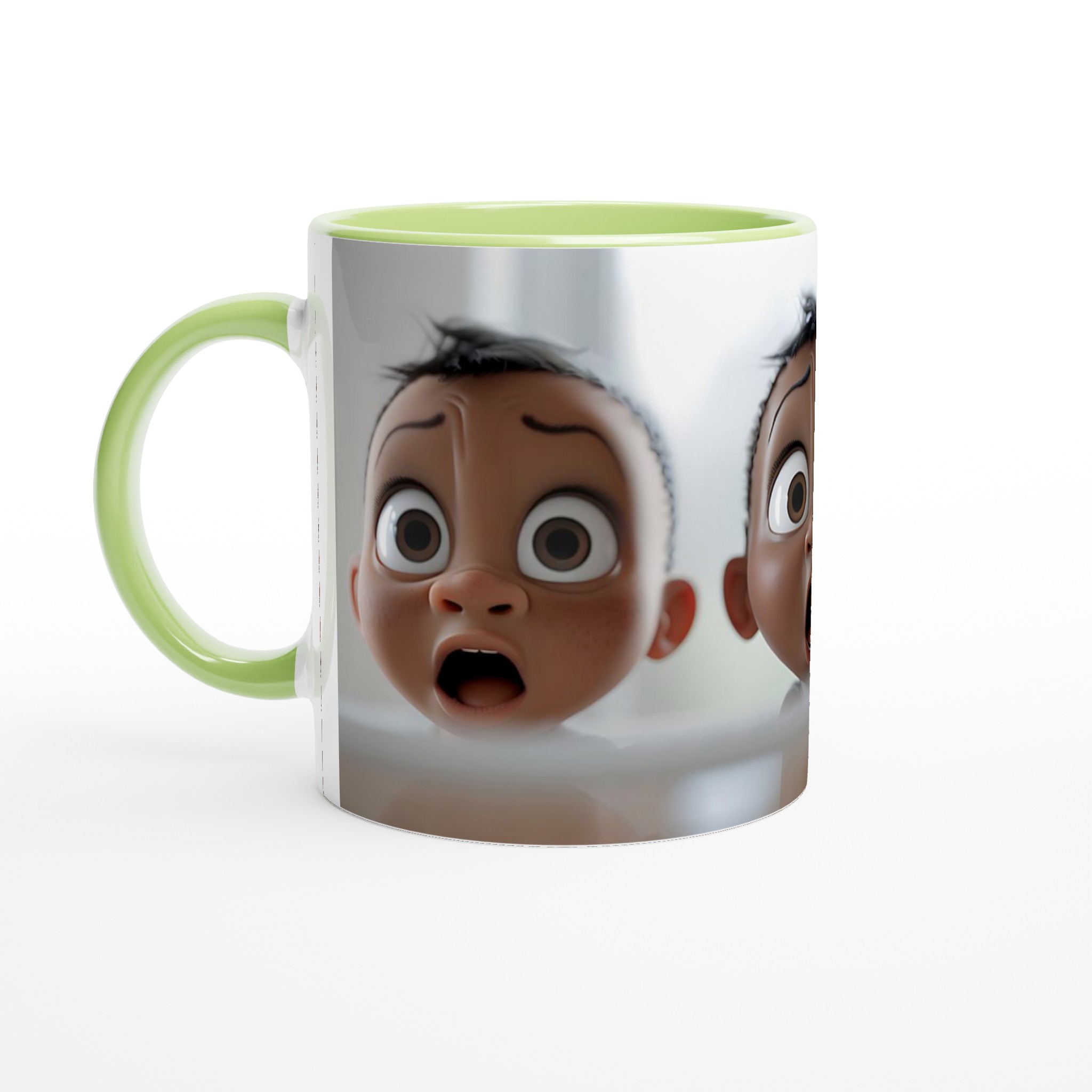 Förvånade Bebisar Keramisk Mugg – Rolig 11oz Kaffekopp med Uttrycksfull Design, Välj din Färg! 7 3350d6ea-8371-4284-a632-2b2c1b8f72a9