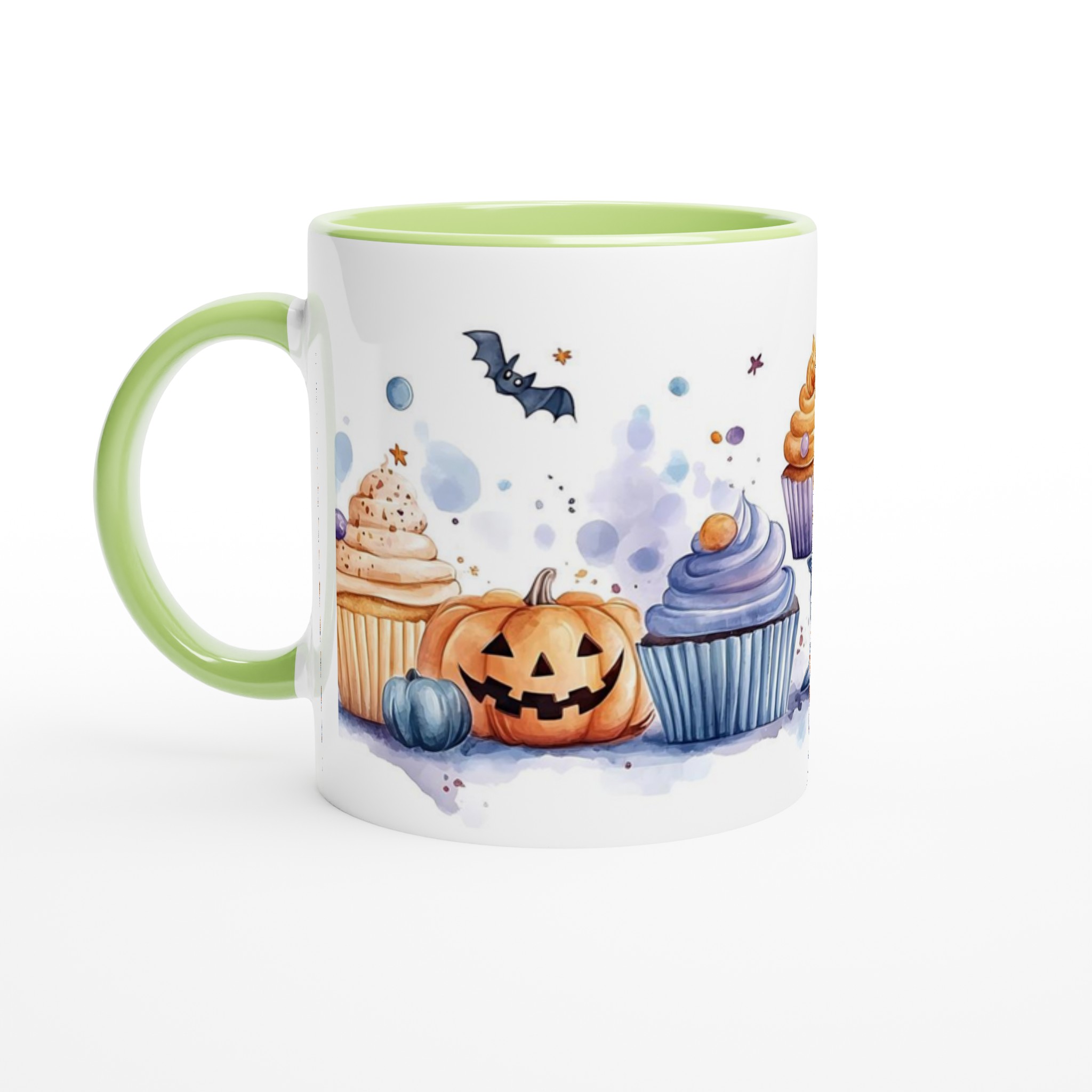 Bus eller Godis Mugg: Mysig Halloween-design i akvarell – Välj din färg! 7 33592732-063c-4edb-8b91-0ca5bf1f7559