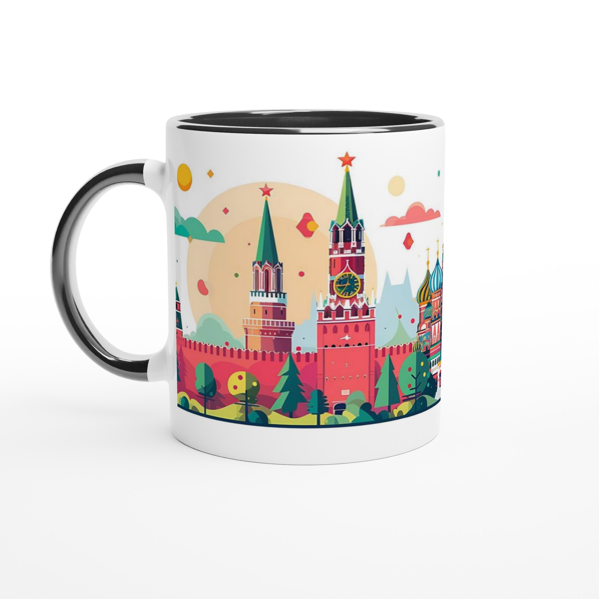 Färgglad Stadsbild Mugg – Levande Keramikmugg i ditt val av sju nyanser 4 33738a7e-32d2-4b0b-8b80-267b9c6e5c3e