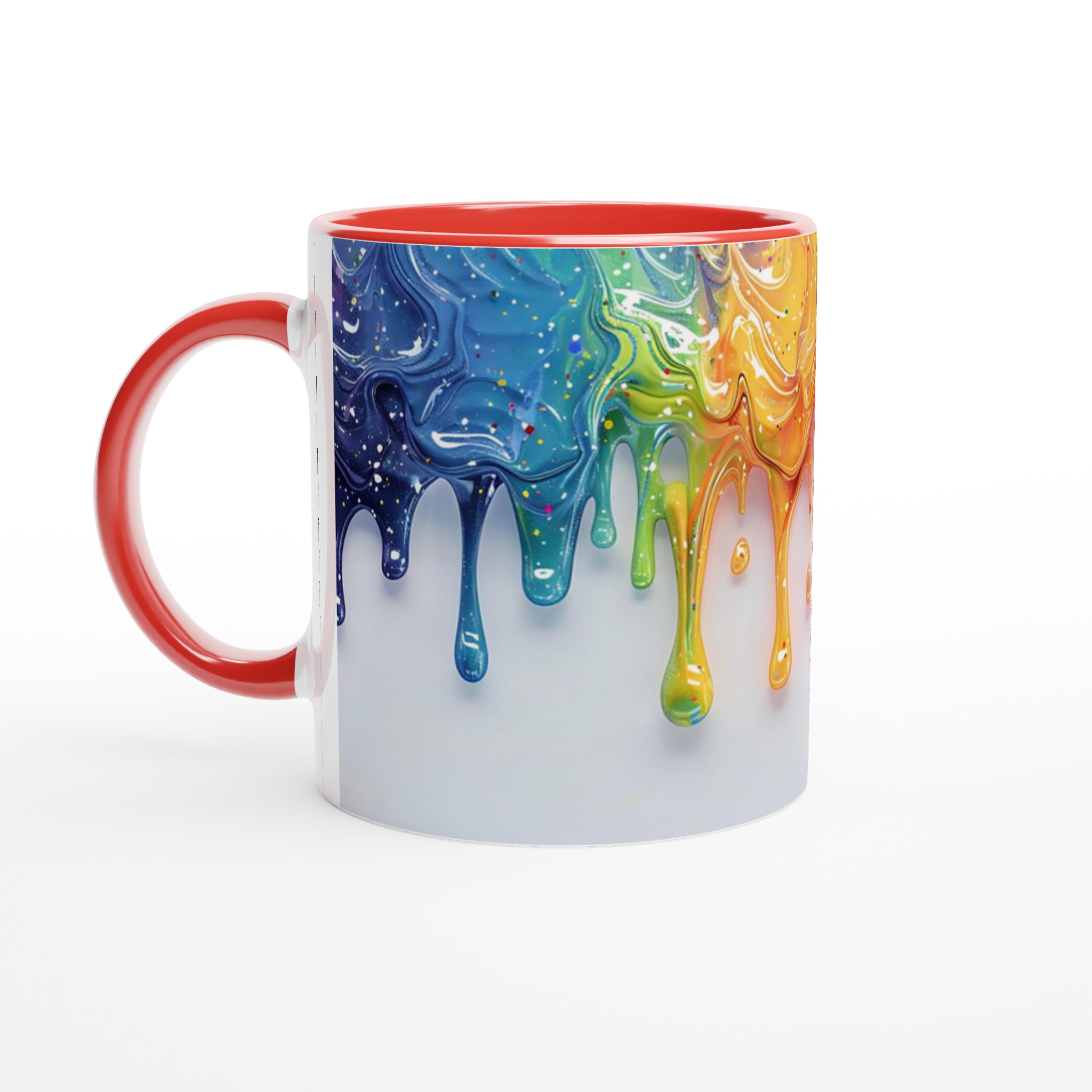 Färgsprakande 11oz keramikmugg – En Explosion av Färg & Glädje i Flera Nyanser! 5 33851678-d602-4072-b18f-2abf973376f4