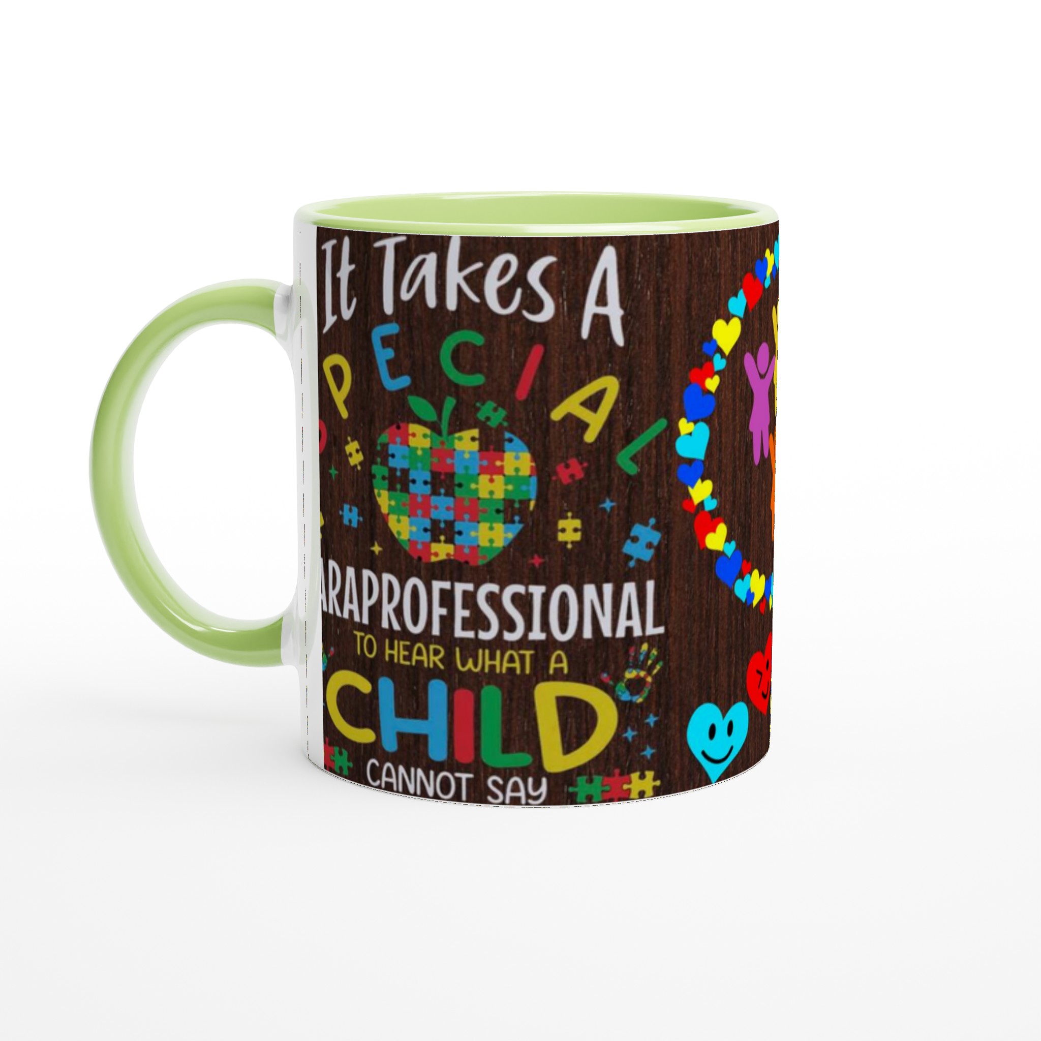 Vit 11oz keramisk mugg med färgglad, peppande design – välj bland sju livfulla keramikkulörer 7 339d28d0-71b2-4fea-aa14-97c5680ba28e