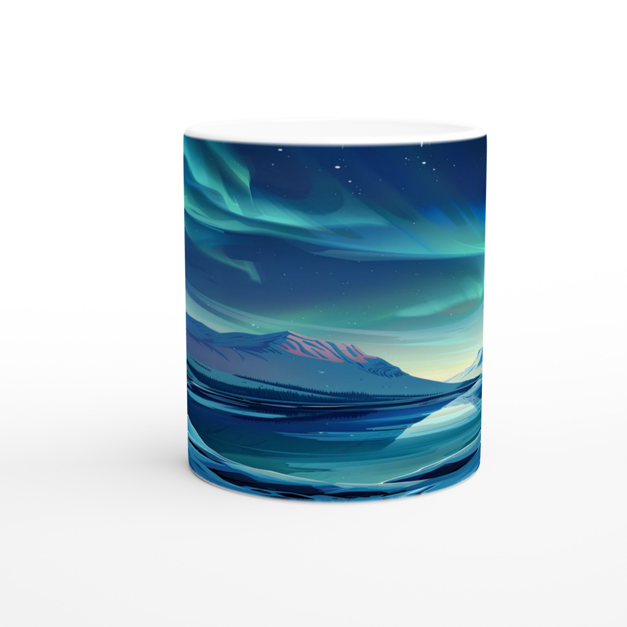 Nordic Aurora Keramikmugg – Magiska Norrsken på 11oz Kaffemugg 8 33c61b18-8661-41f7-8f07-c31711bdc9c5