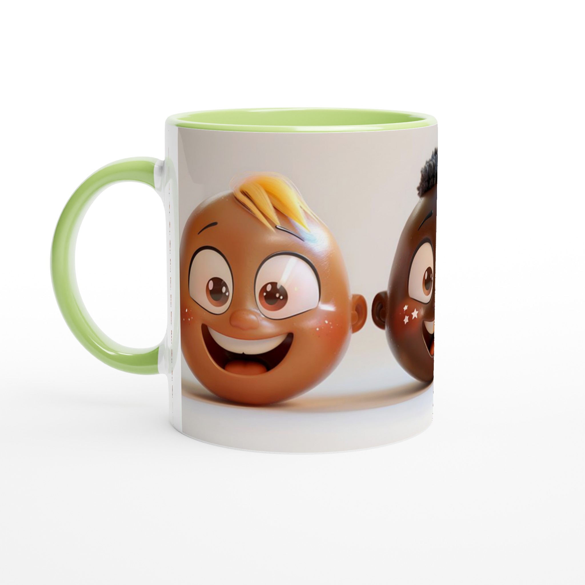 Glad Kaffemugg – Färgstark Keramisk Mugg med Glad Babyansikte – Välj din favoritfärg! 7 33e4f56d-2682-4b42-87a1-cb4bf720b3ee