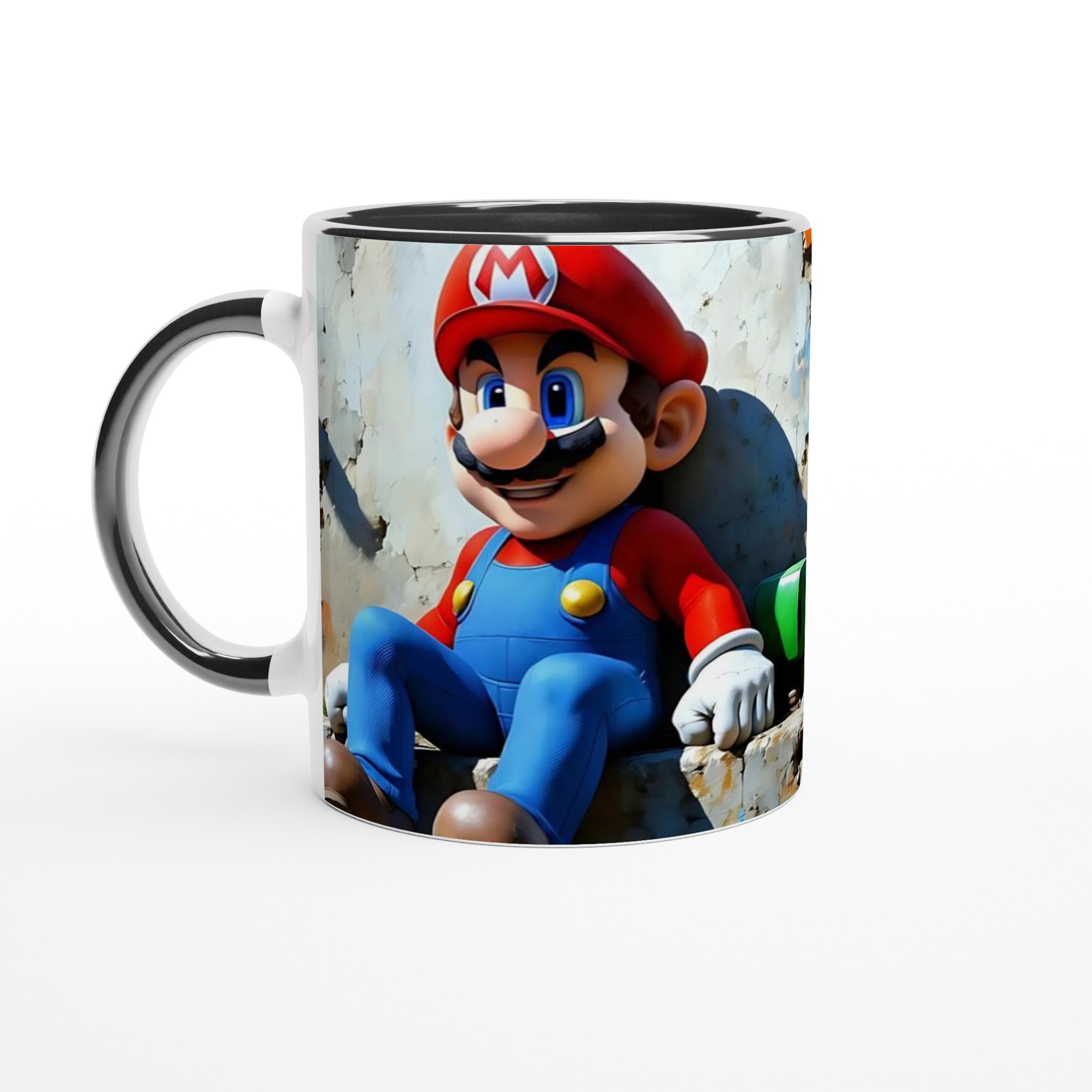 Vit 11oz Keramisk Mugg med Klassiskt Gamingmotiv – Välj mellan 7 Färgstarka Keramiker 4 33eb3e34-4e37-4b2c-a1dc-ecd7dfcb23bf
