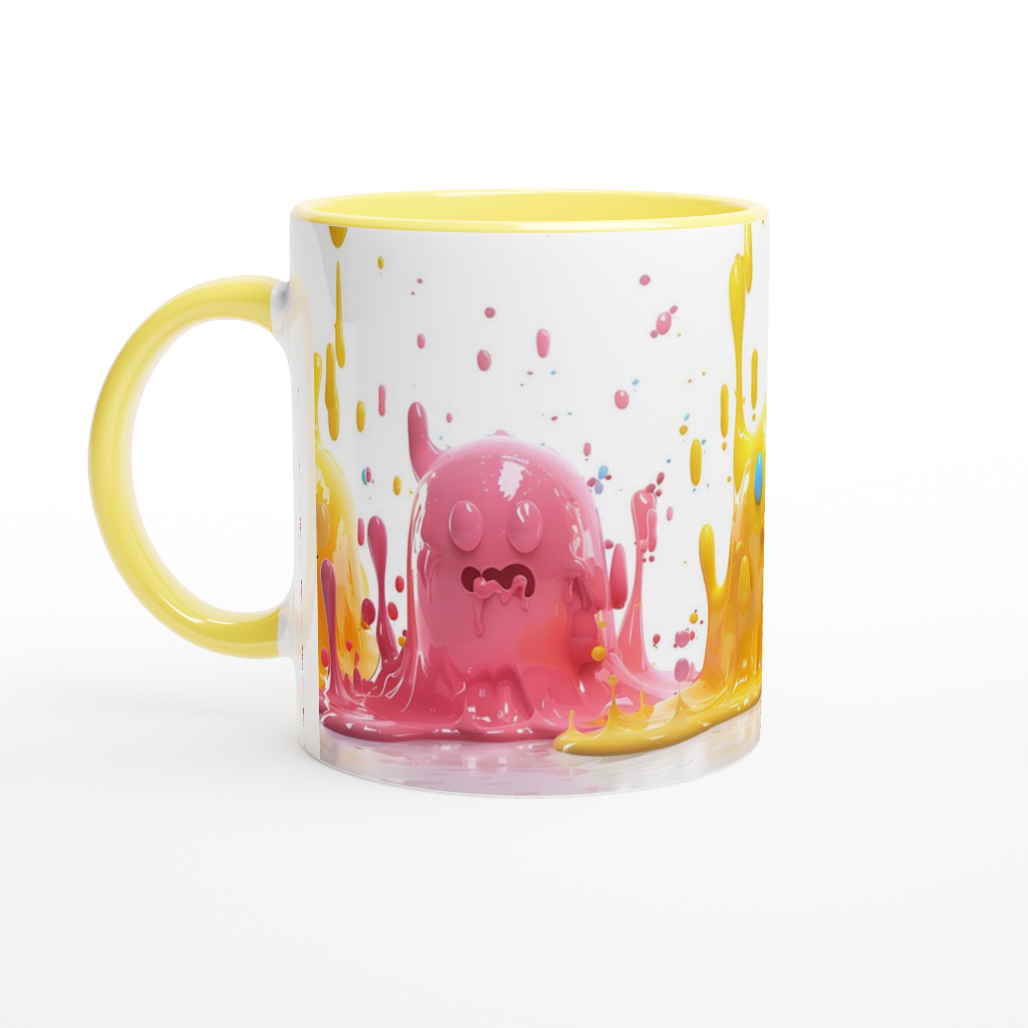 Färgglad Spök-Mugg: Lekfull 11oz Keramikmugg i ditt Val av Sju Livliga Nyanser 3 33ecfb01-b397-407a-834f-35071e624323
