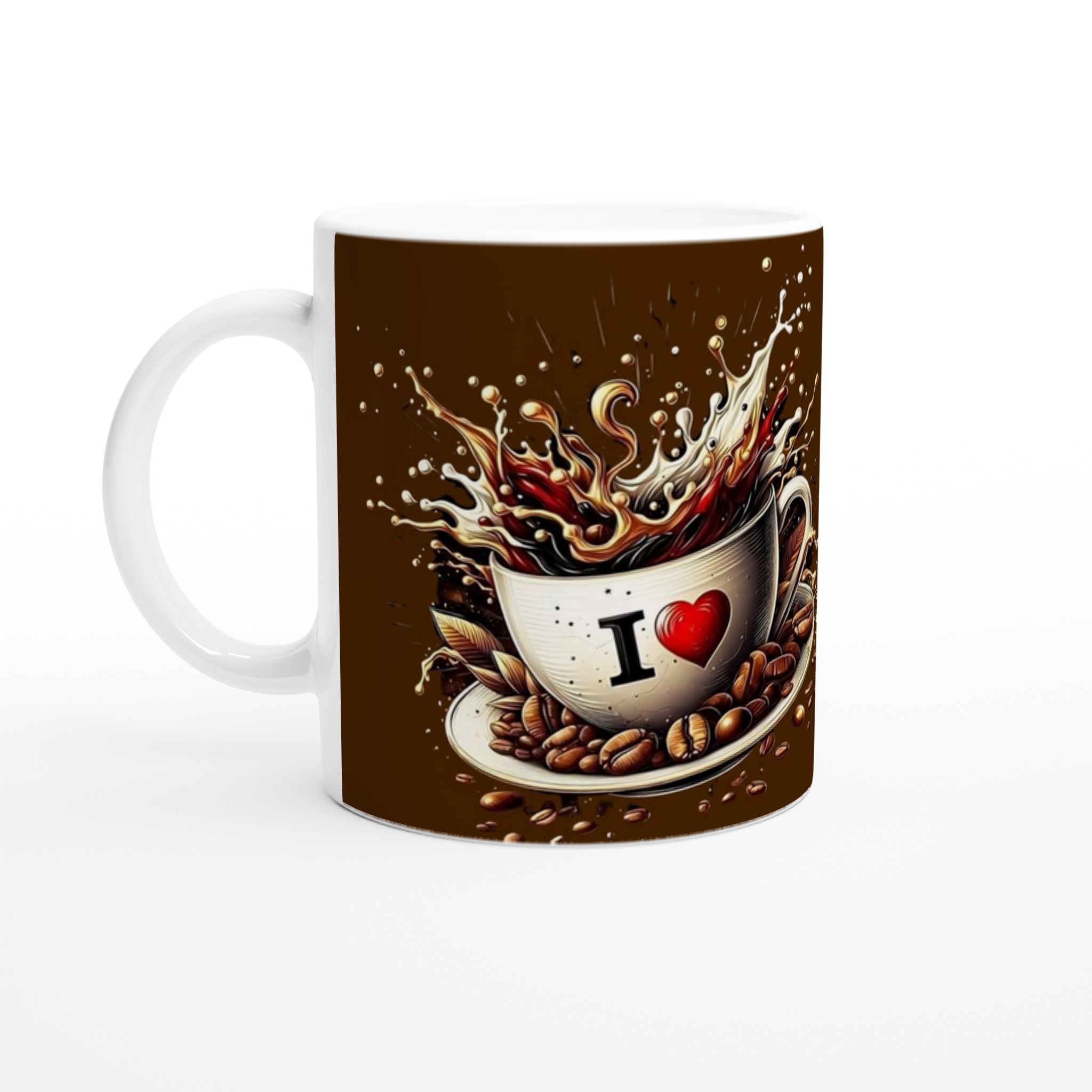 Vit 11oz keramisk mugg med kärleksfullt kaffemotiv – välj din perfekta färg 1 33f8ec53-c699-45fc-8549-7dcc89fcc9c0