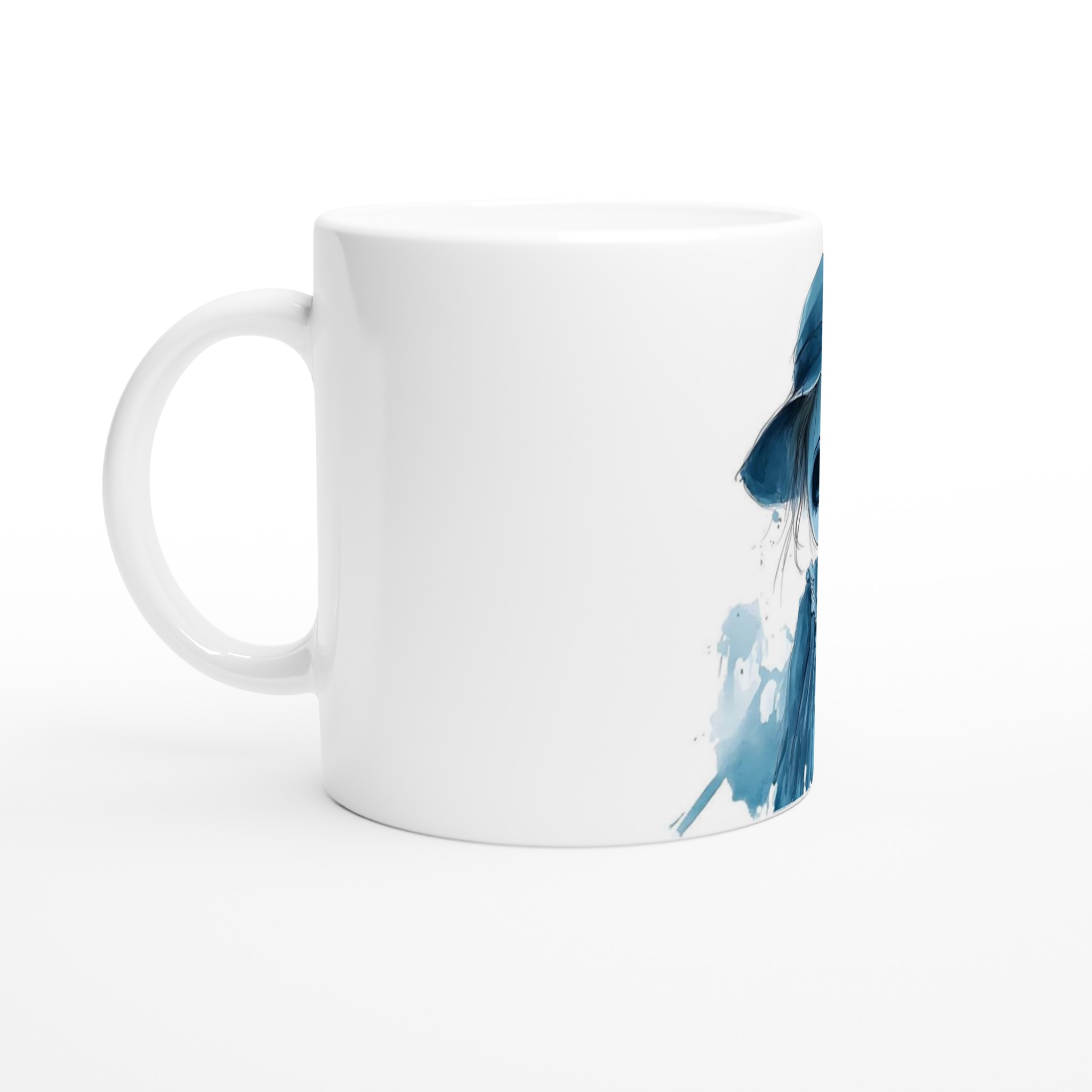 Mystisk Docka Akvarell Mugg - Unik & Fängslande Keramisk Kaffemugg i Ditt Val av Färg 1 3407a4f8-a474-49d1-ba59-3ffc1867d7e0