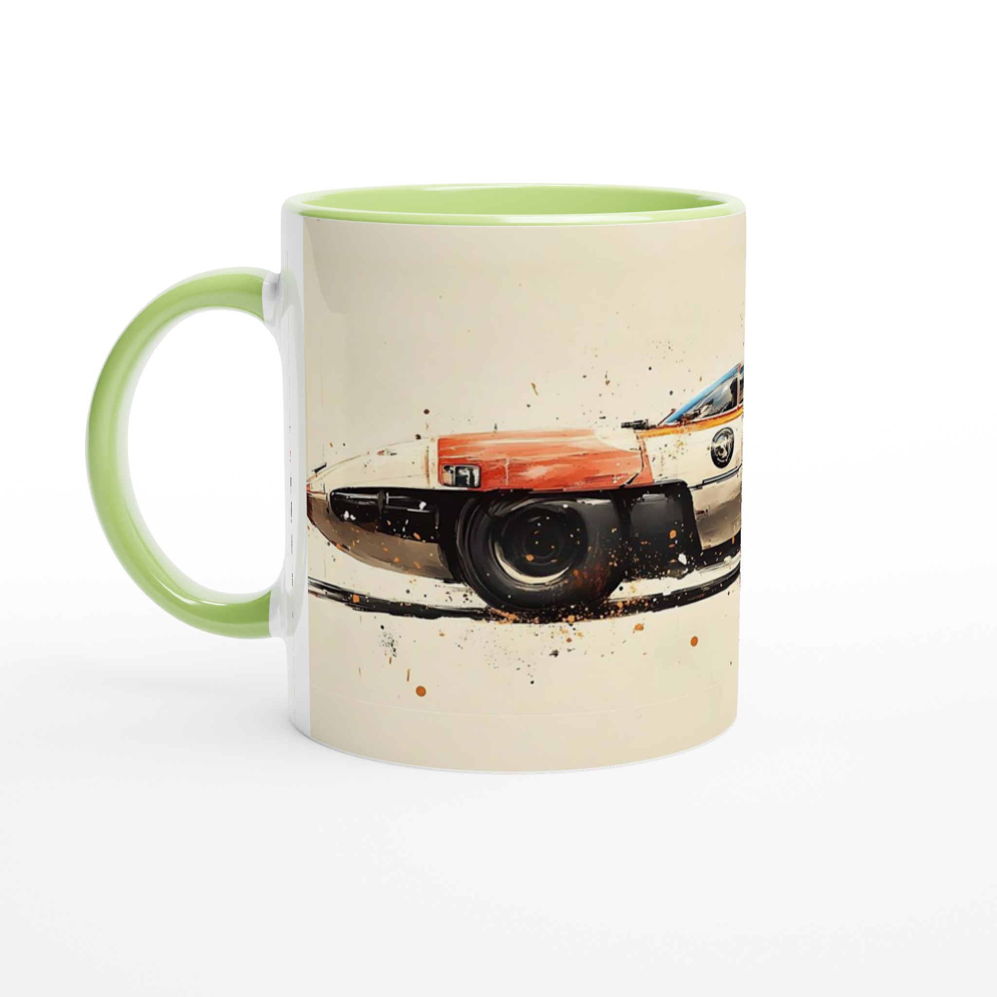 Star Racer – Retrostil Keramikmugg 11oz – Välj bland 7 Livfulla Färger 7 340828ea-6c6c-4420-943d-7f8622f4dcd7