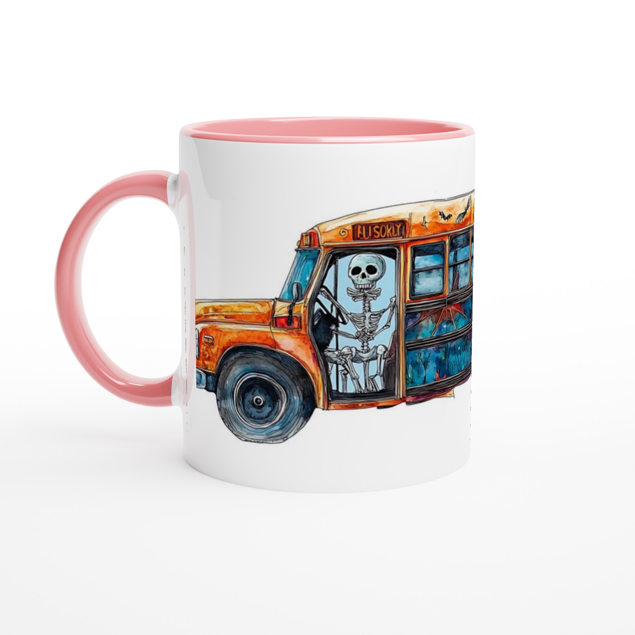 Spooky Skolbuss Halloween Mugg – Vit 11oz Keramikmugg för Skrämmande Goda Drycker 6 343fb6e1-edf2-46e8-b0f0-2be7e2c3002e