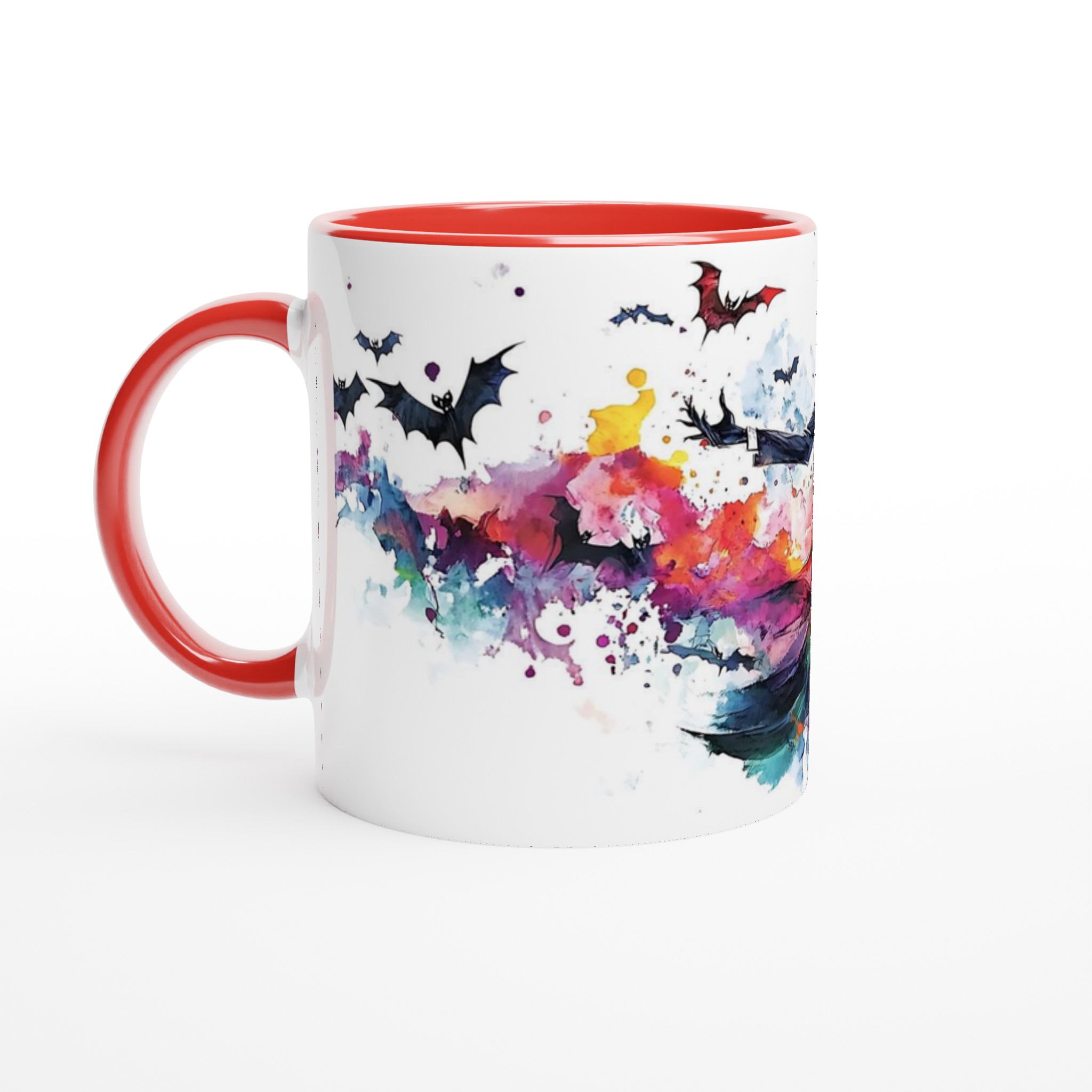 Magisk Vampyrorkester Mugg - Färgexplosion med Fladdermöss 5 344036bd-2f59-44ed-8903-28cc9e3d0a8c