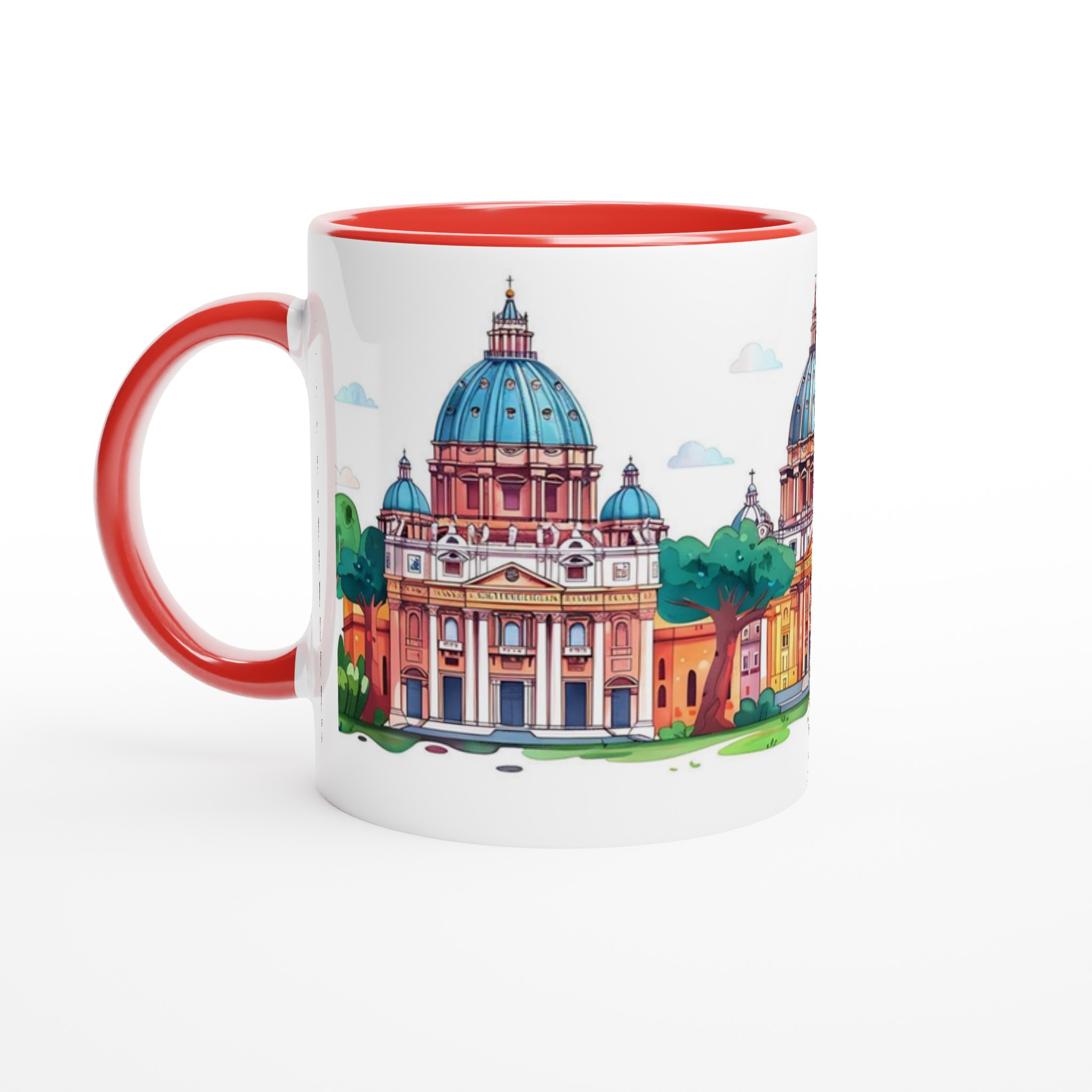 Historisk Stadsbild Mugg – Fånga Venedigs Charm i Vattenfärg, Välj Bland Flera Färger 5 345b75d5-b167-42aa-a988-380476031b7f