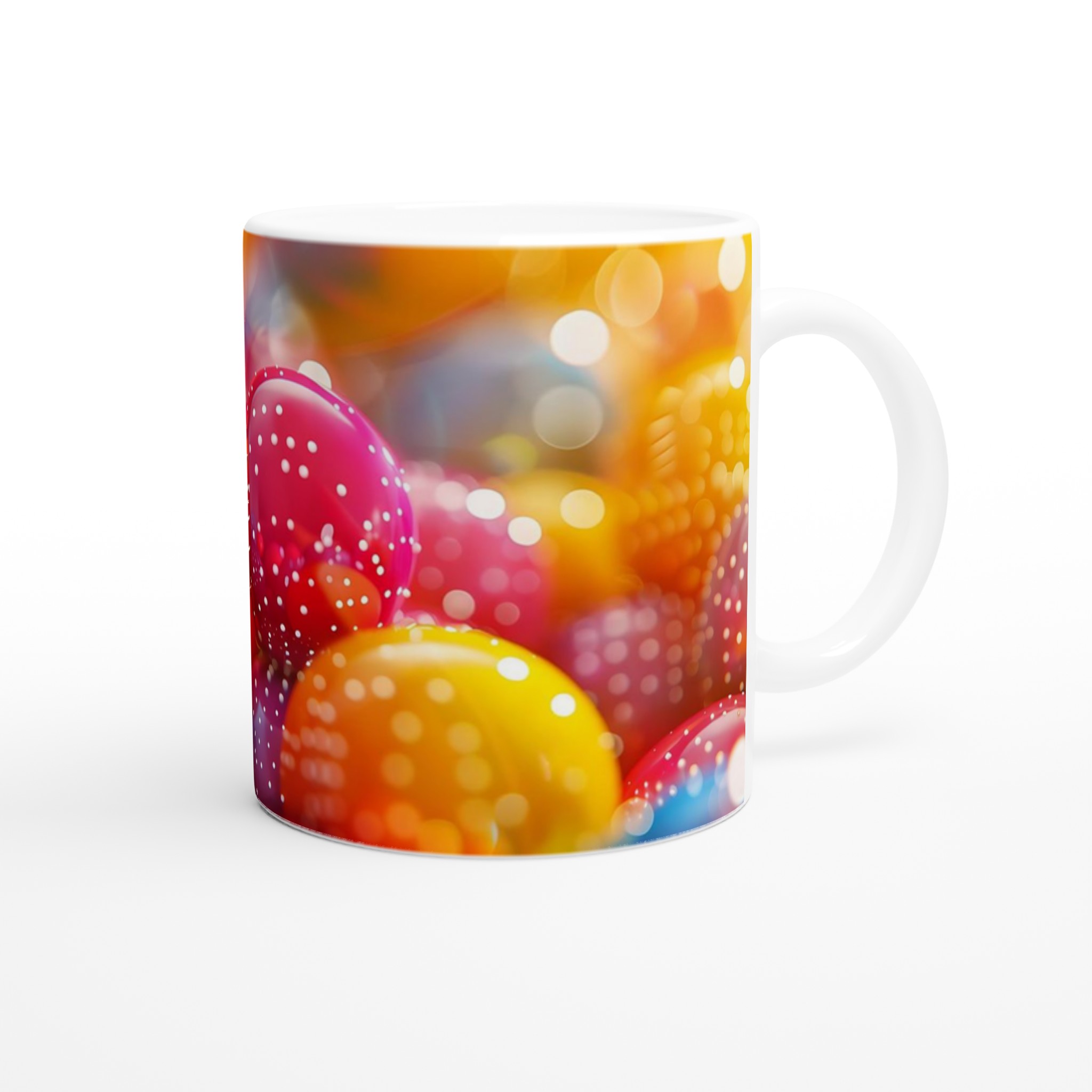 Färgglad prickig 11oz keramikmugg – välj din favoritfärg för en personlig touch! 9 34665ce0-2506-40fa-9883-f44d6ef125aa