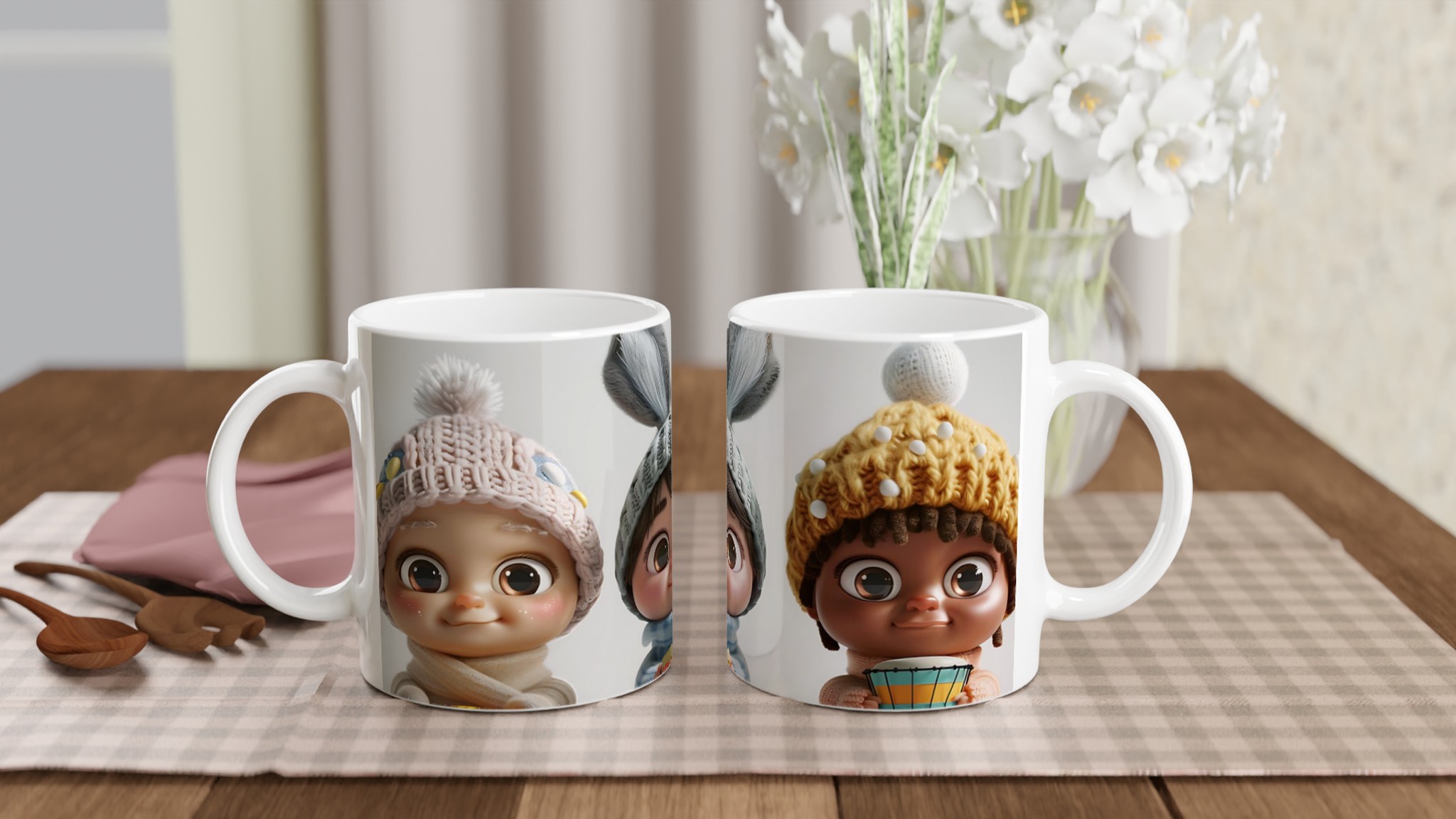 Mysig Vintermugg – 11oz Keramisk Mugg för Kaffe & Te i Flera Färger 10 347dbffe-166b-4c59-a4be-1507f004e05b