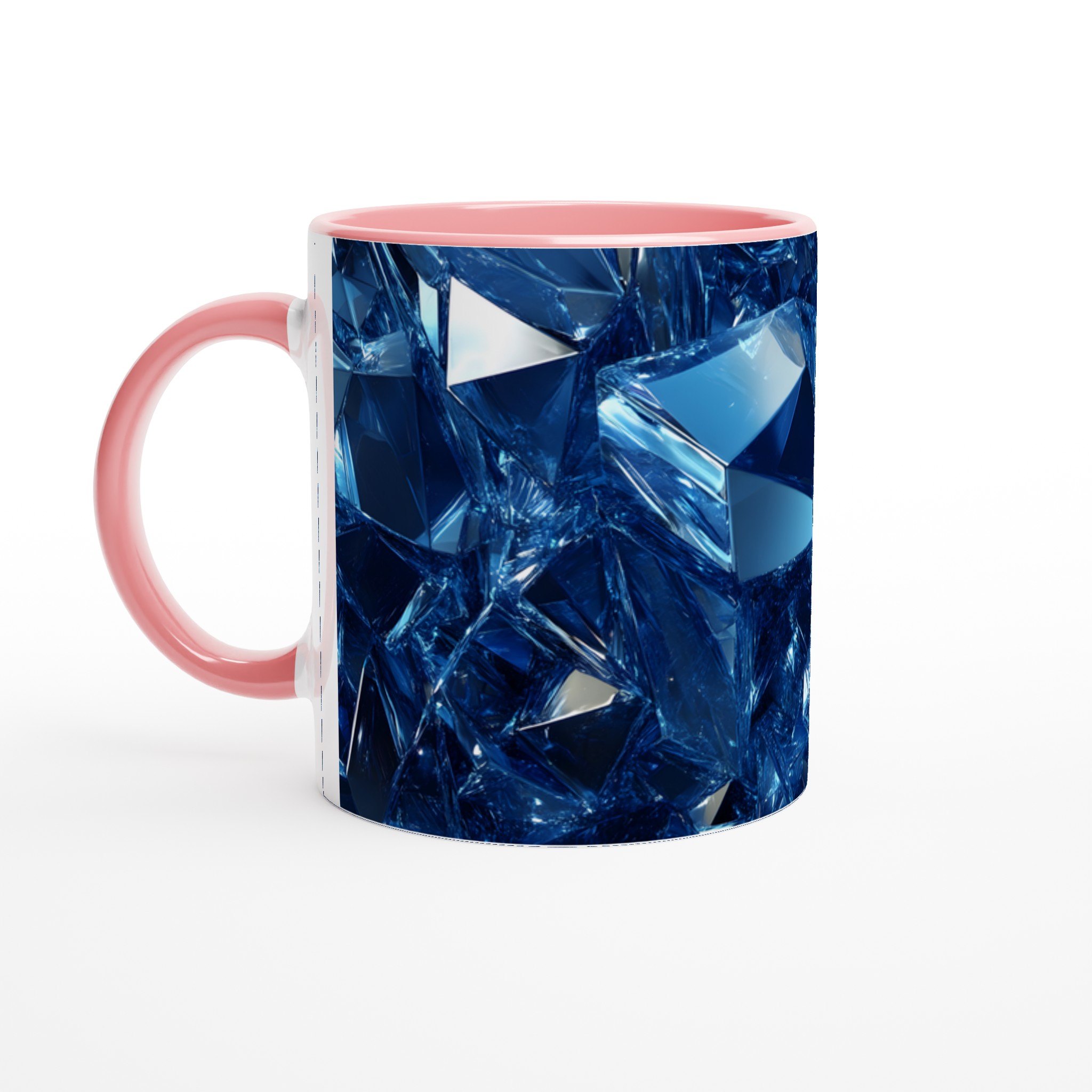 Glittrande Isblå 11oz Keramisk Mugg – Ge din vardag en gnistrande touch 6 34b4c71d-f9e2-489f-bb12-137c27dde621