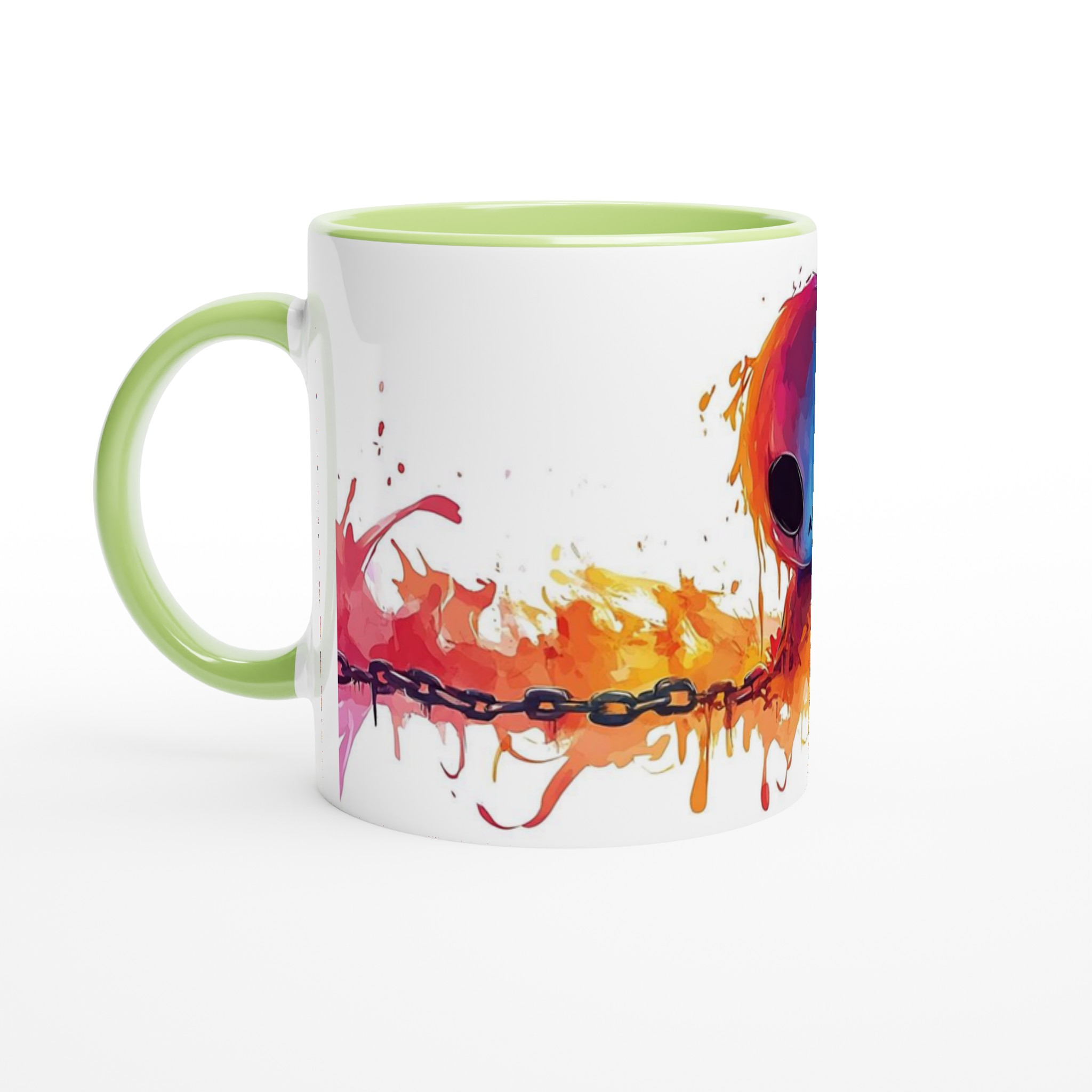 Färgsprakande Akvarell Alien Mugg – Uttryck Din Inre Varelse med En Palett av Sju Livfulla Färger! 7 34cbc27f-72d8-4990-821b-7d0dbad04a0e