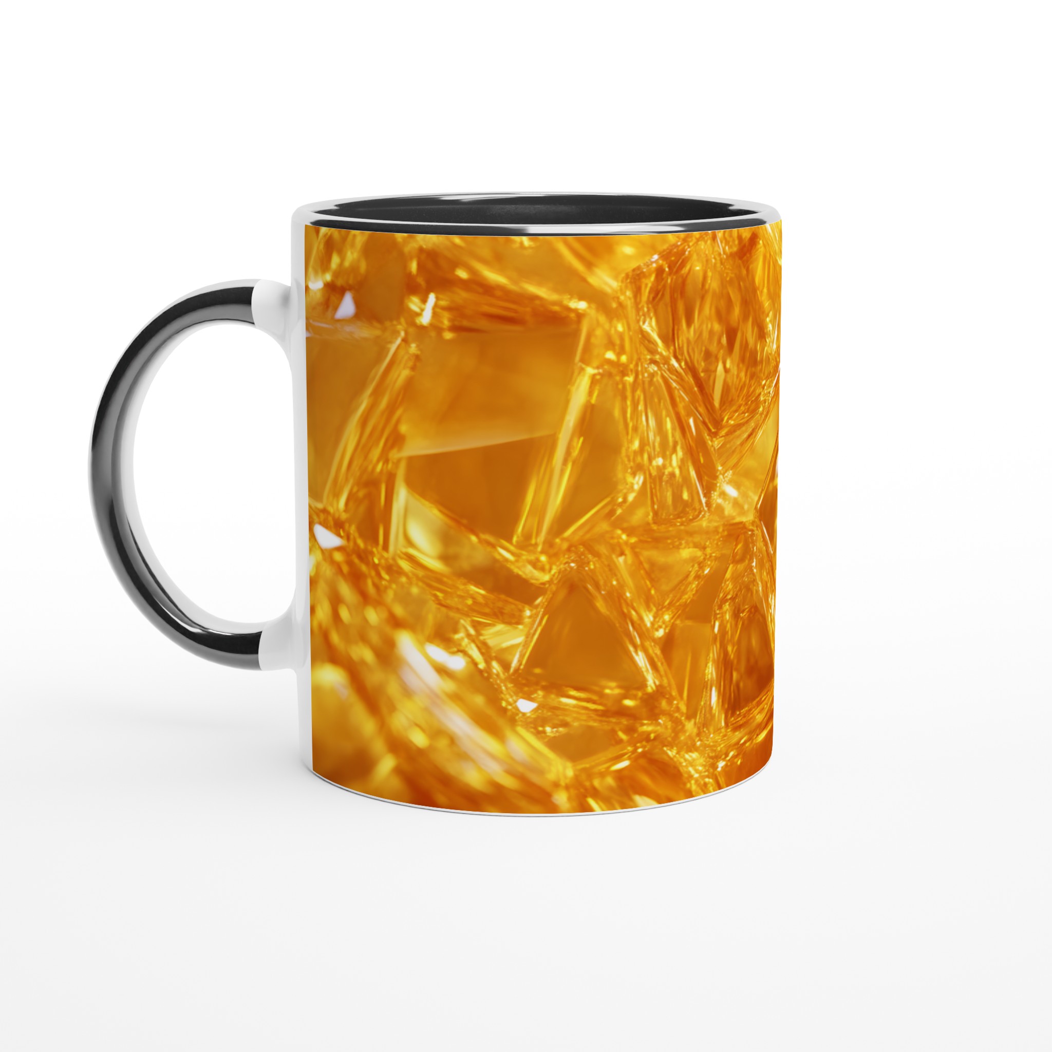 Gyllene Elegans: 11oz Keramikmugg i ditt Val av Sju Livfulla Färger 4 34ee98b8-502c-43d3-ab61-f430152cff52