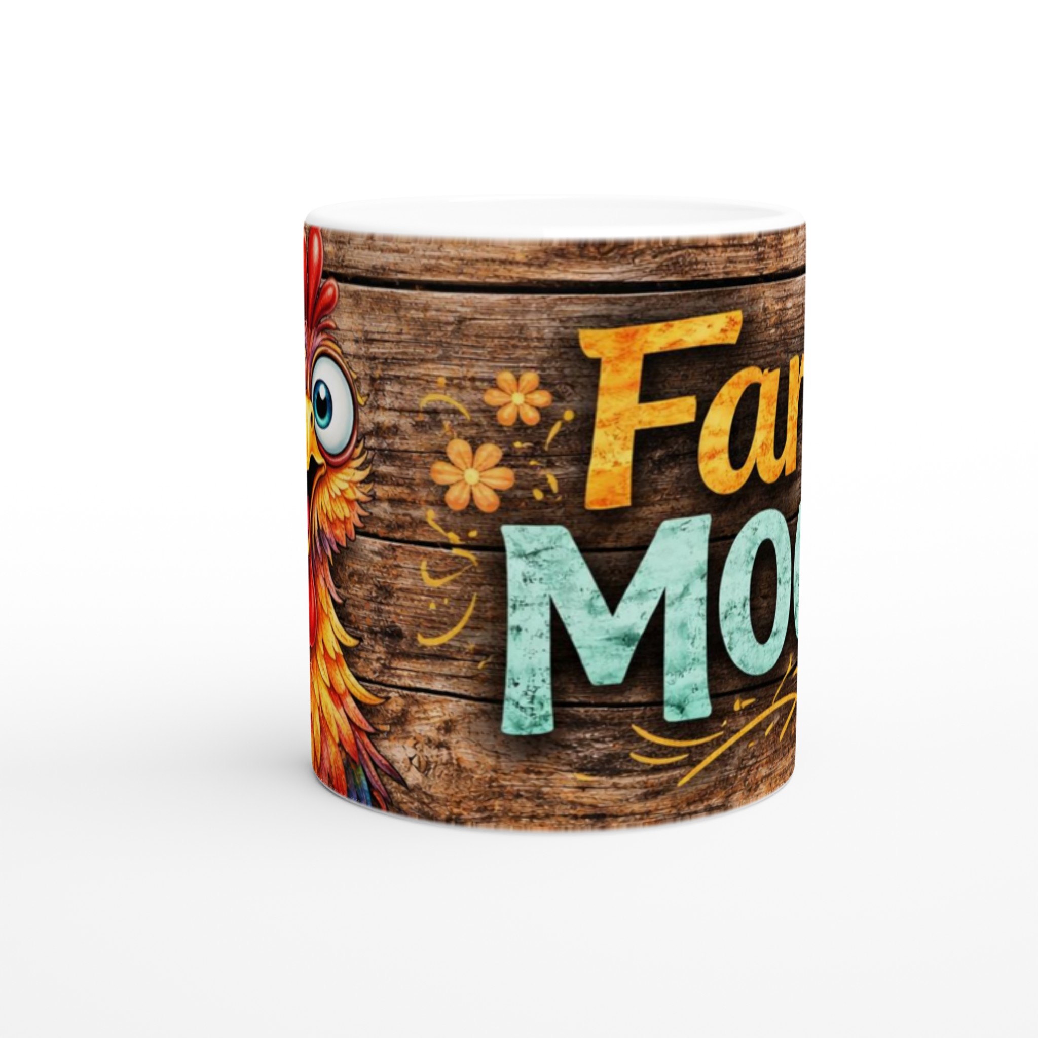 Farm Mood 11oz Keramisk Mugg med Färgstarkt och Lekfullt Motiv i Flera Keramiska Färger 8 3514c829-61cb-4cd5-bee3-de3a169e5193
