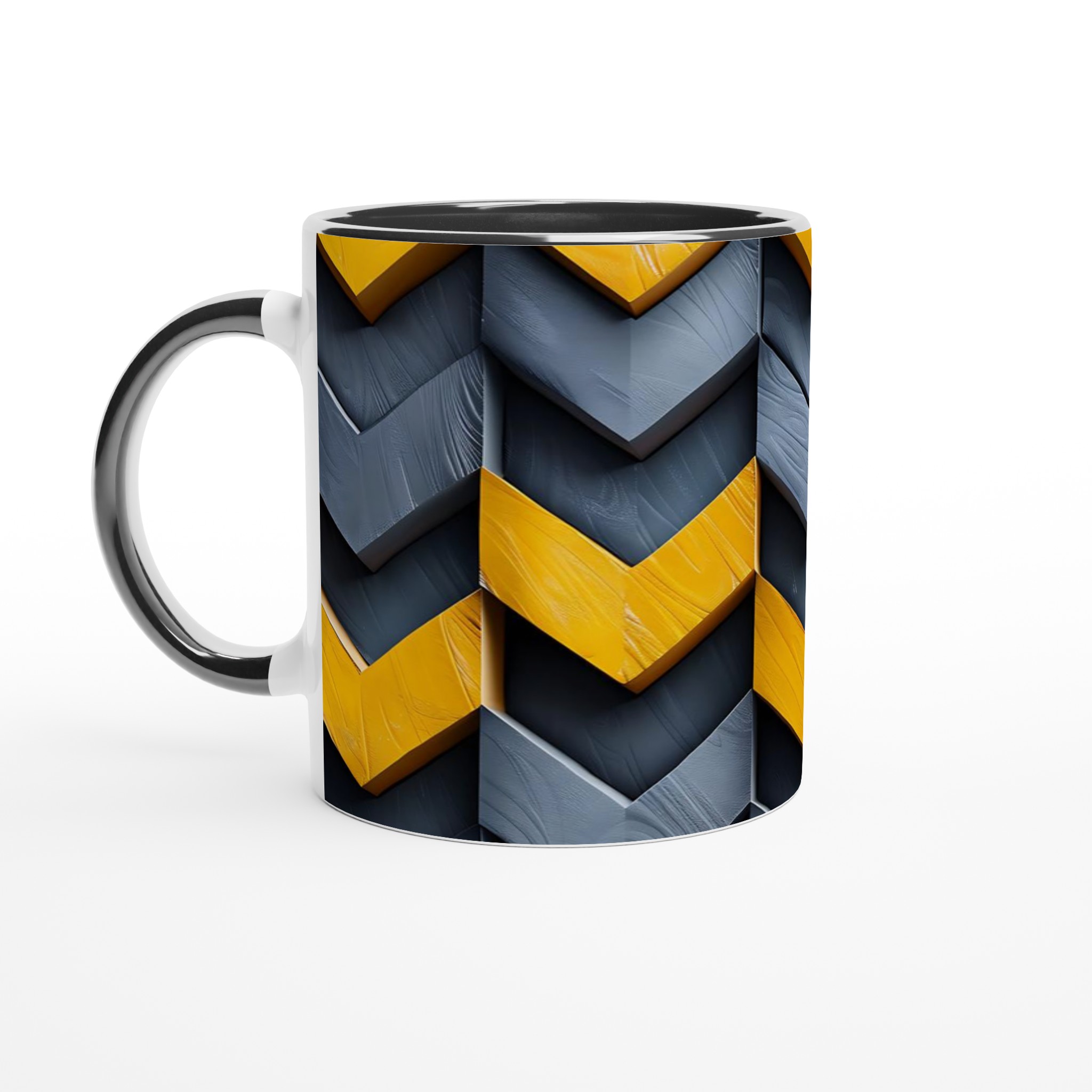 Abstrakt Chevron Mugg - Moderna Linjer och Levande Färgval 4 353532af-9fc3-4333-a429-fc8cfb10846f