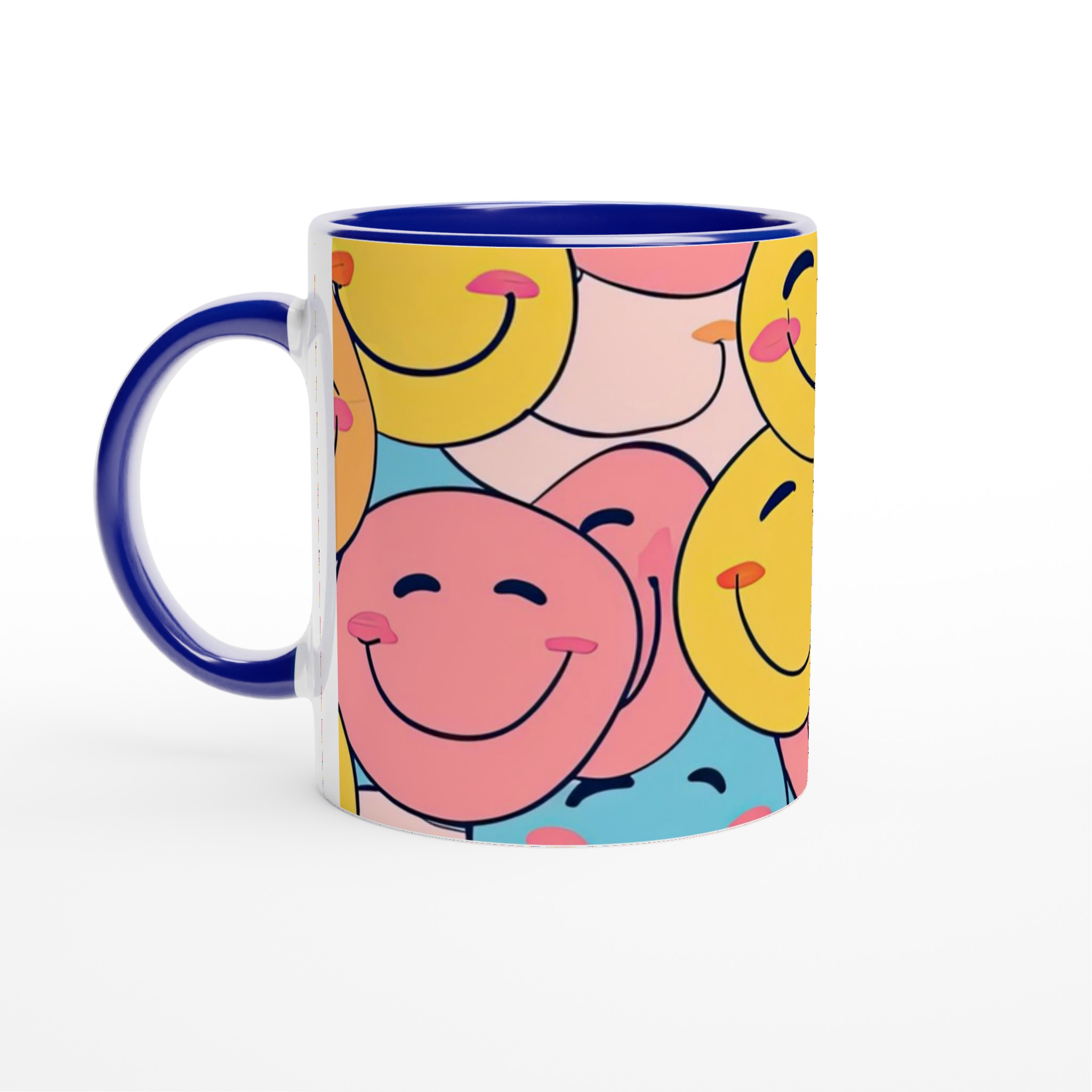 Glad Pastel Smiley Mugg – Personlig Keramikmugg för Varje Leende, i Sju Sprudlande Färger 2 354a84b5-9c5b-47c8-baa8-4ce85962ad7e