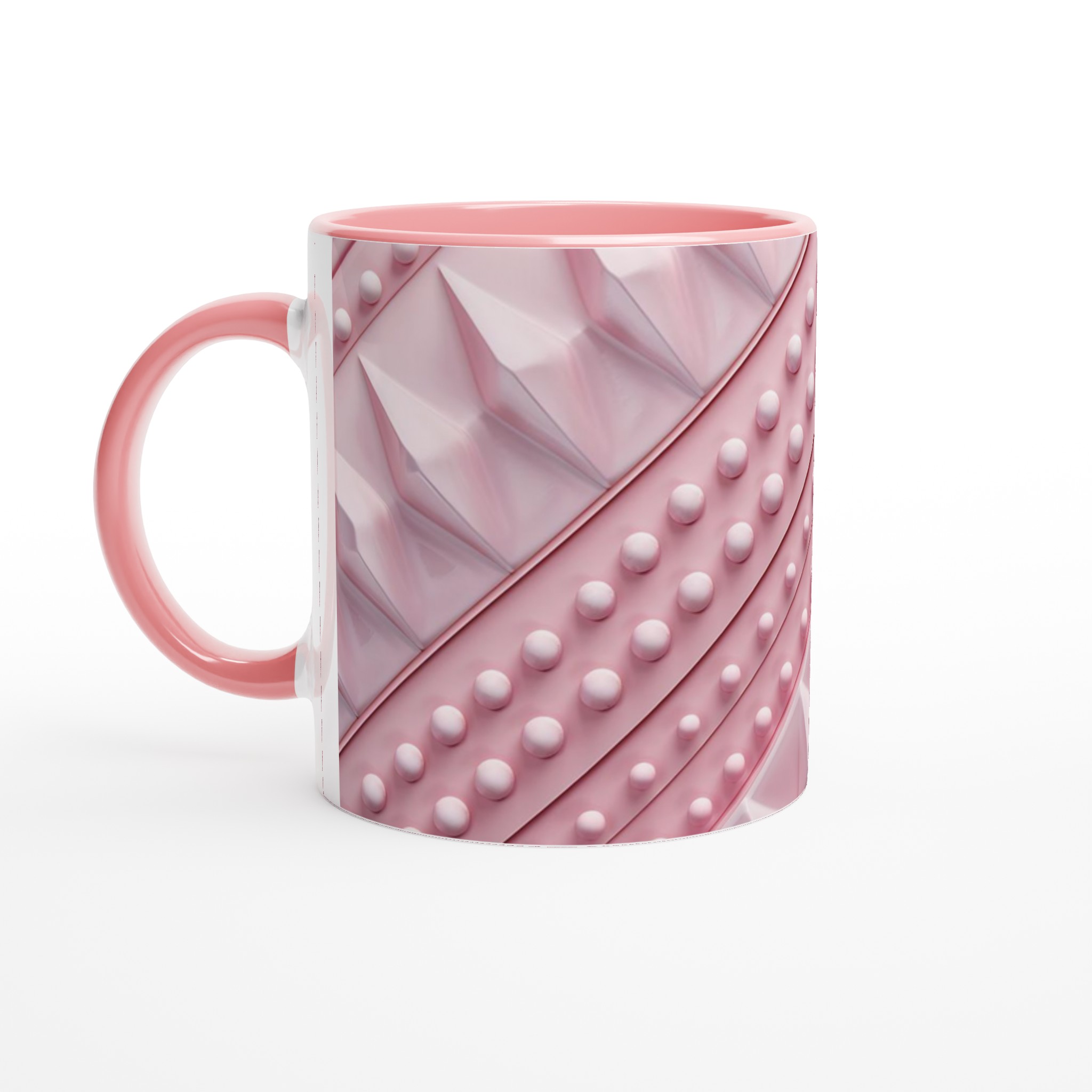Pastellrosa 11oz Keramisk Mugg - Välj din färg och designa din unika stil 6 358b9ab0-2403-4d2d-b08b-4bc547a4569d