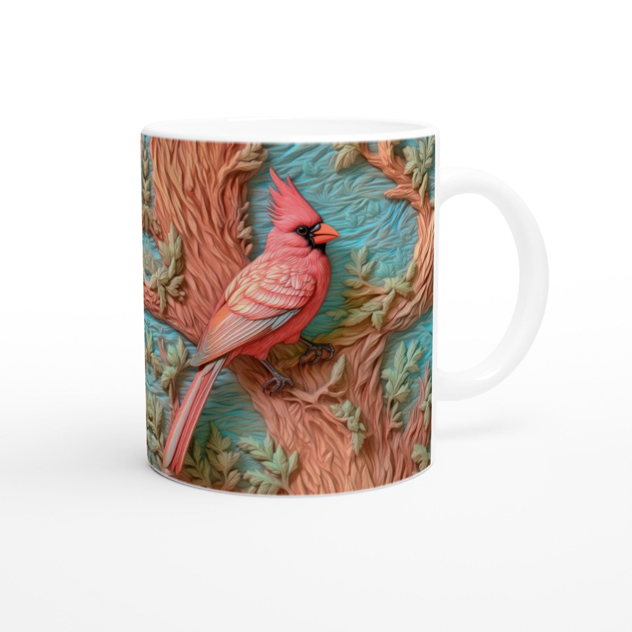 Keramisk mugg 11oz med livfull kardinaldesign – välj bland sju färgstarka keramiska nyanser 9 35f1d659-bc4c-459f-adda-ed43e72e2443