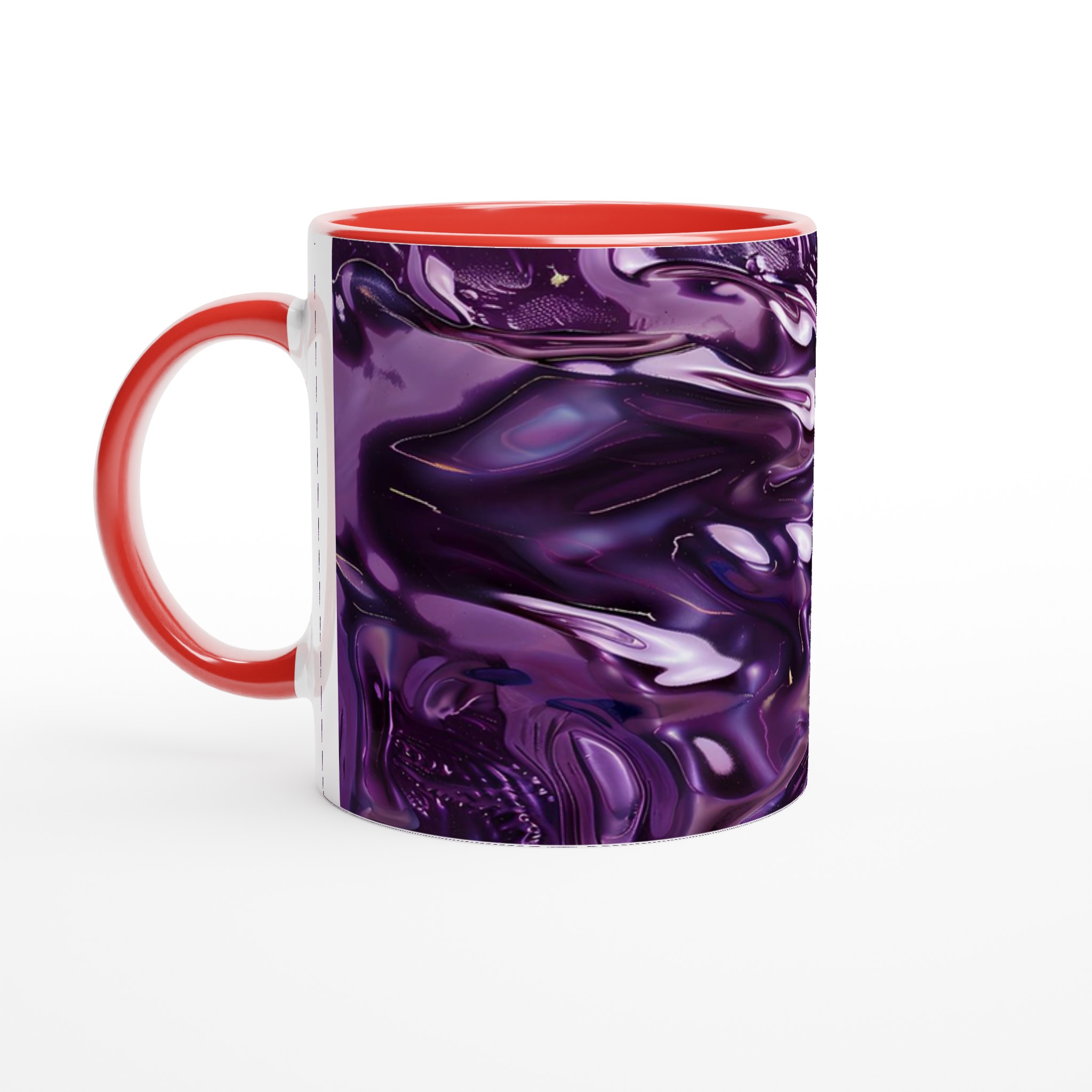 Abstrakt Lila Våg Mugg – 11oz Keramisk Mugg i Valfri Färg för En Modern Touch 5 36008b24-51d1-4f8b-9275-360b1805c5d9