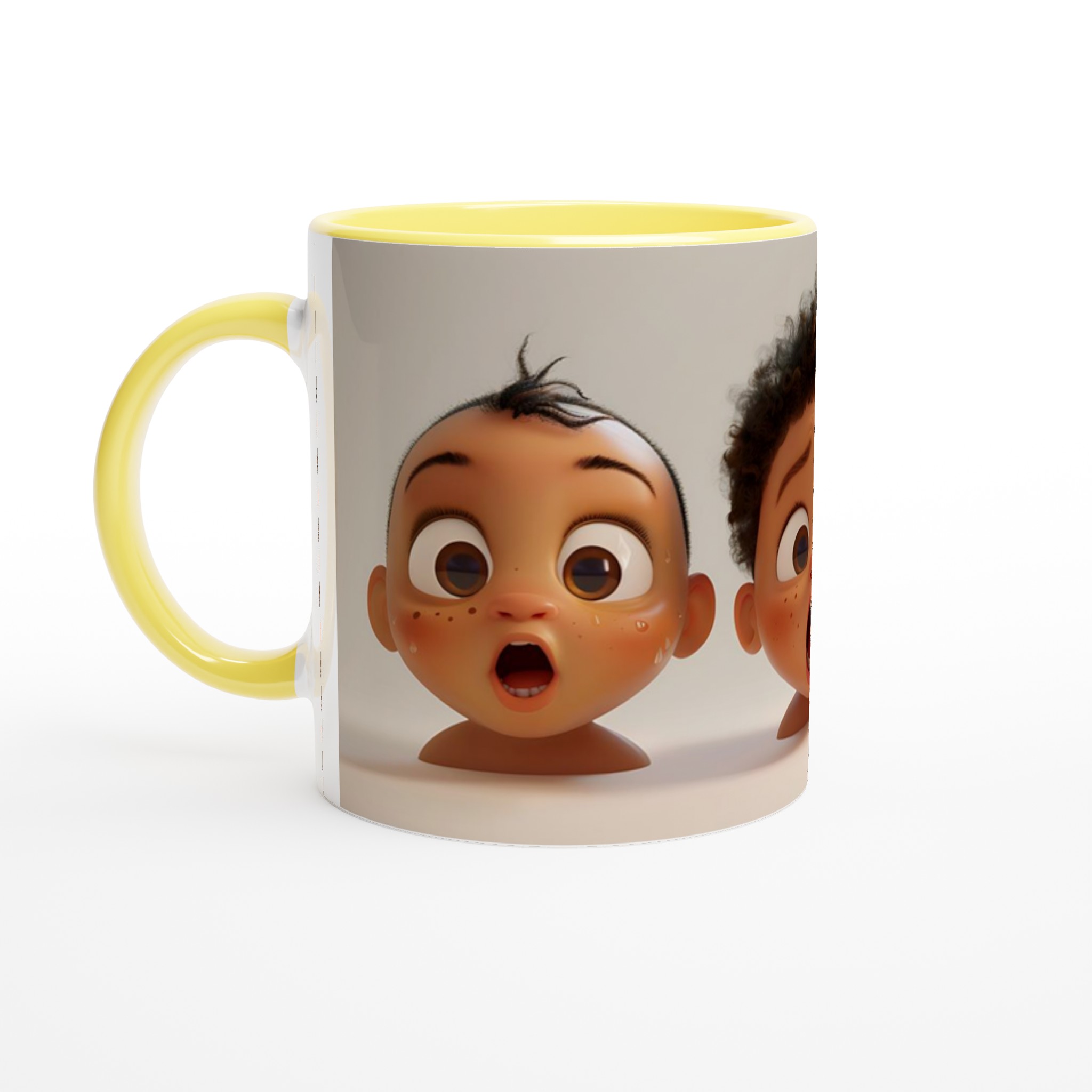 Förvånade Bäbisar 11oz Keramisk Mugg – Ett Roligt Tillskott till Din Kaffesamling i Valfri Färg! 3 36285b4a-1a46-47e9-8cc7-de7889f72e1d