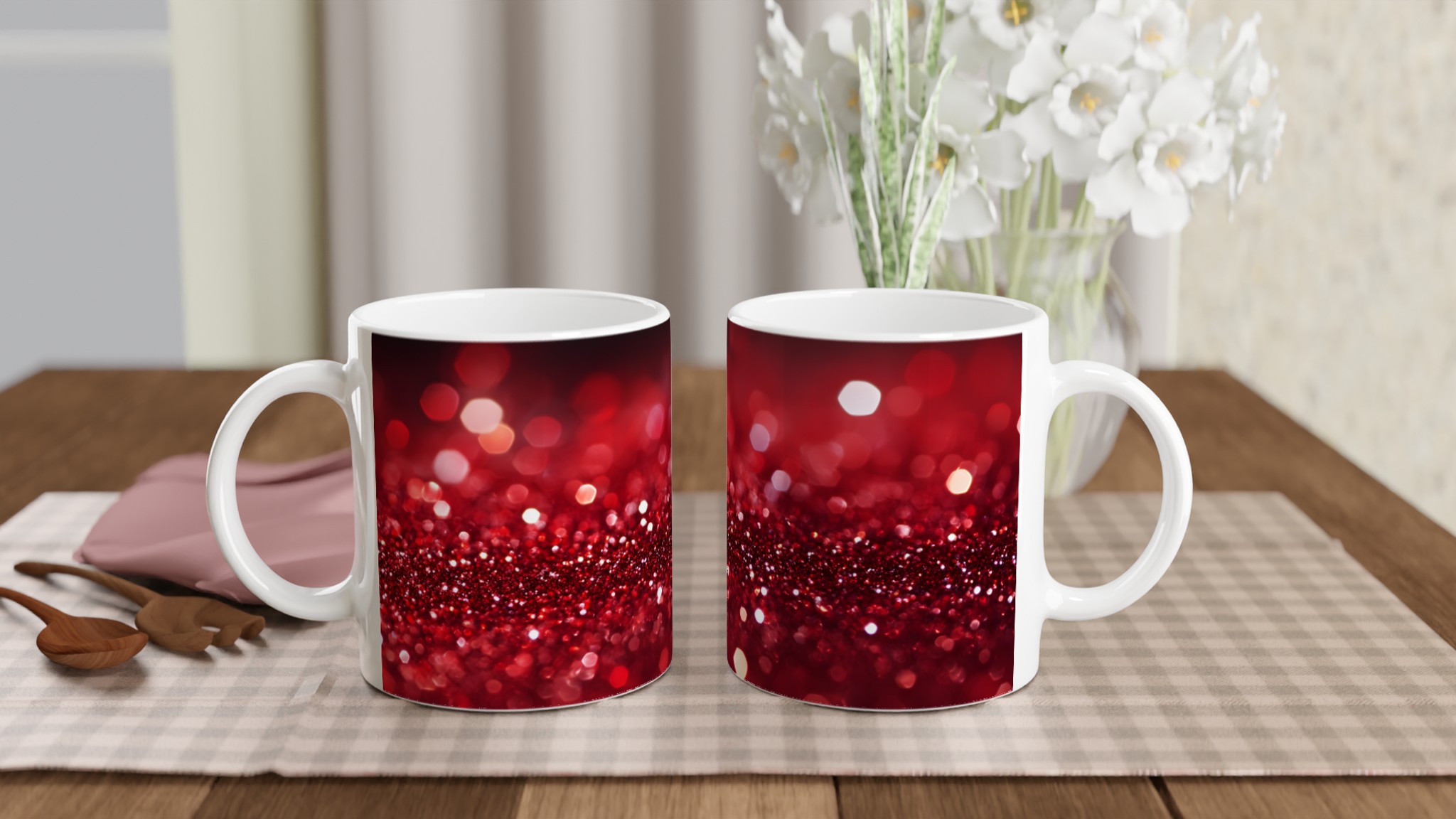 Glittrande Keramikmugg i Levande Färger – 11 oz. för Kaffe & Te 10 36398a72-18d5-4be2-8a2d-356dea382a55