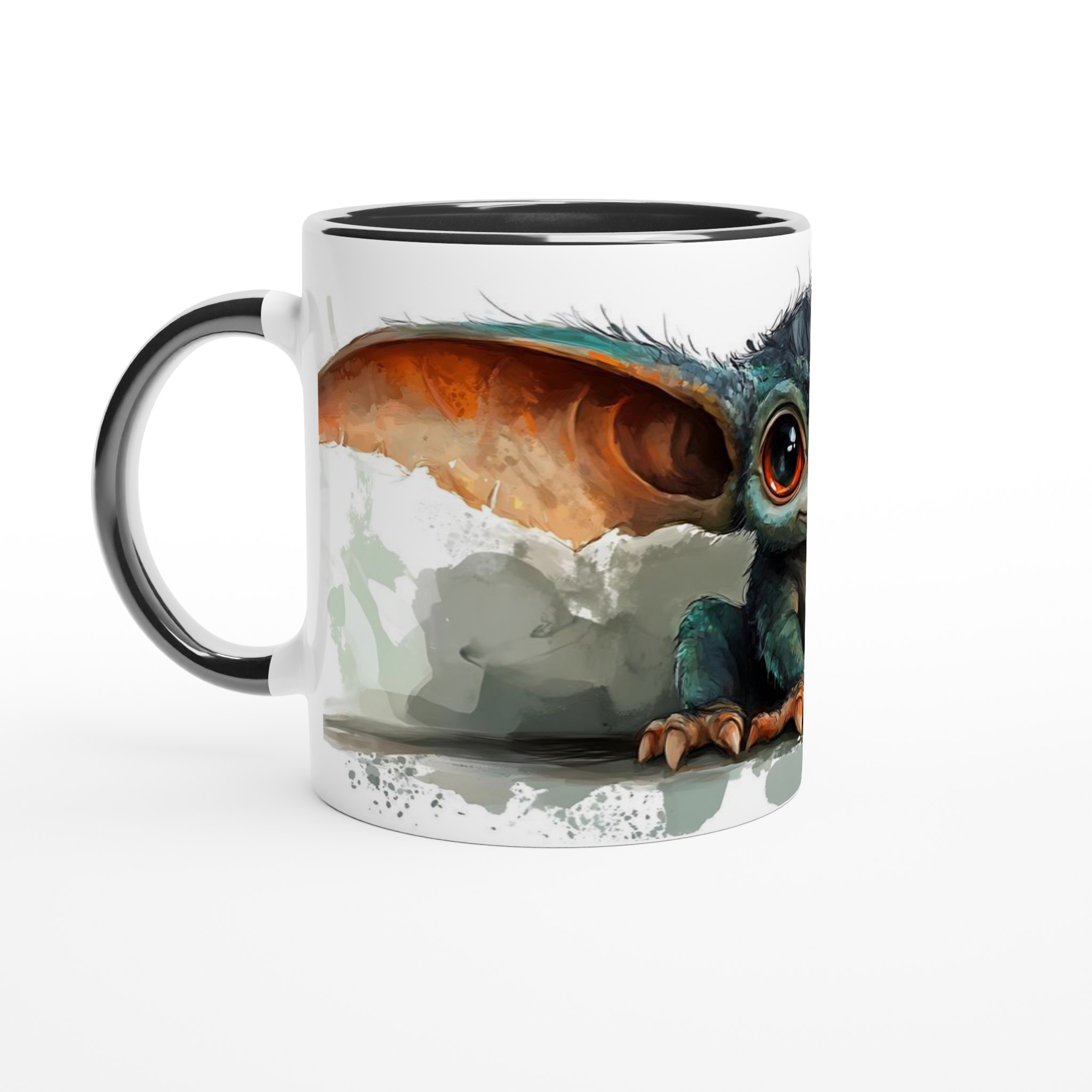 Söt Gosig Gremlin Mugg - Charmig 11oz Keramisk Mugg för Fantasifulla Dryckesstunder 4 363e0747-2898-4596-9042-5fb55f64333c