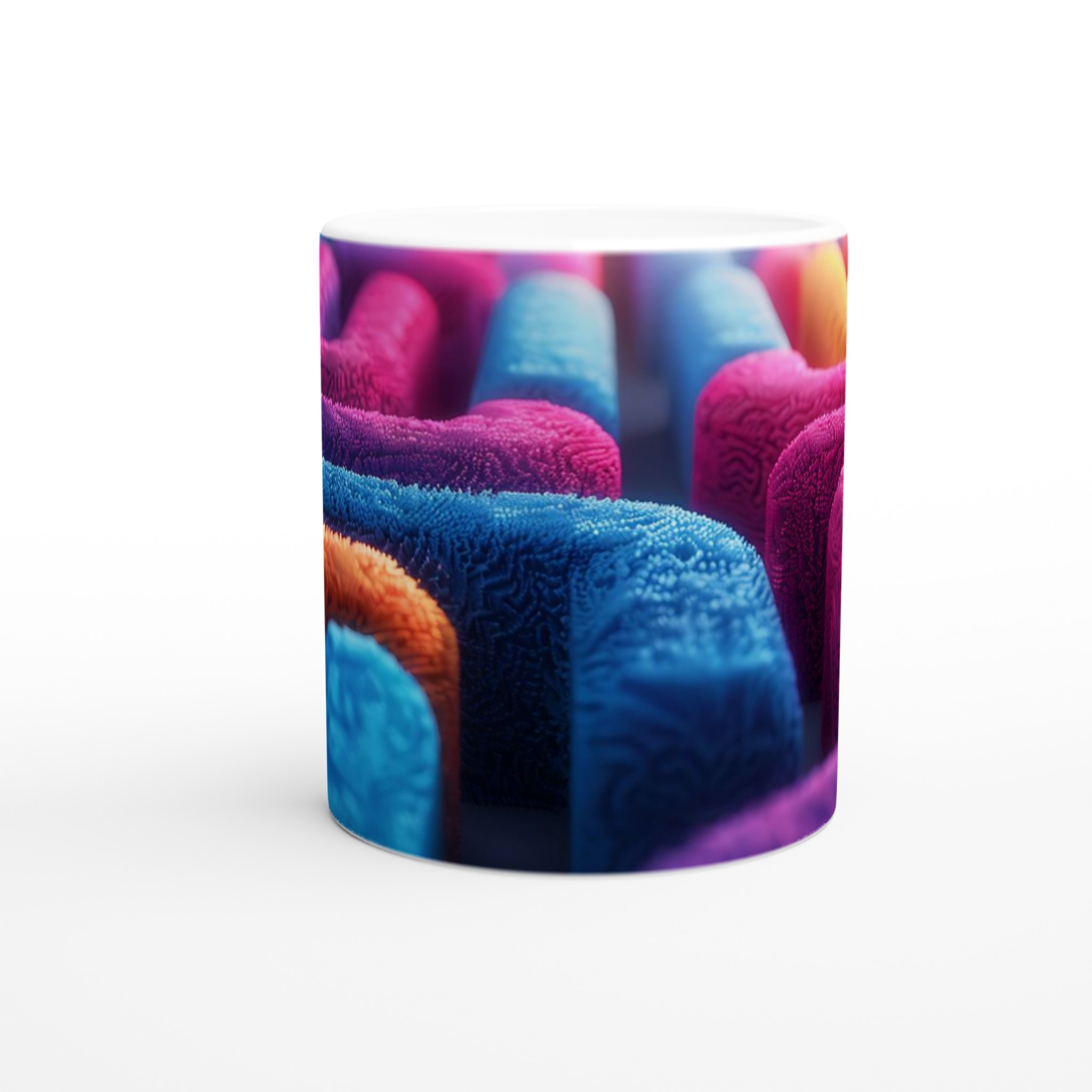 Abstrakt Mjuk Textur Keramikmugg – 11 oz i ditt val av livfulla färger 8 3647c8f5-193a-41e1-b850-2cf084bc637d