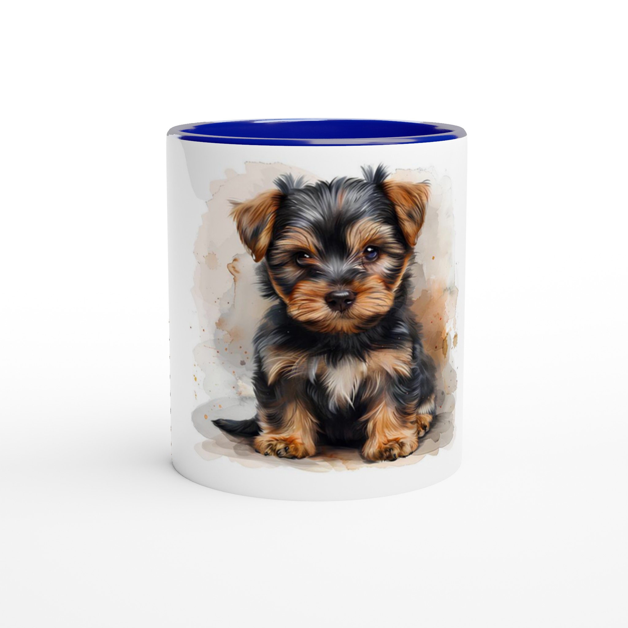 Bedårande Yorkshire Terrier Valp Keramisk Mugg - 11oz med färgad insida 5 3662efd6-9ff4-4475-9e79-bc40a035fb74