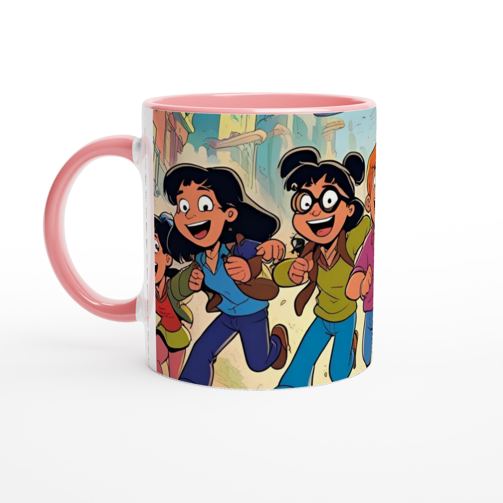 Vit 11oz keramisk mugg med livfull illustrerad design – välj din keramiska favoritfärg 6 36a5ce38-ed62-444b-af1d-e9ec3dcb1ad3