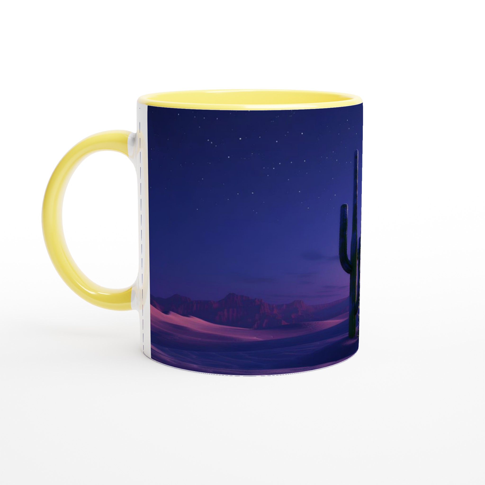 Mystisk Ökenkväll Mugg – 11oz Keramikmugg i ditt val av 7 färger 3 370ccd18-171a-4f1c-a984-853fd4435104