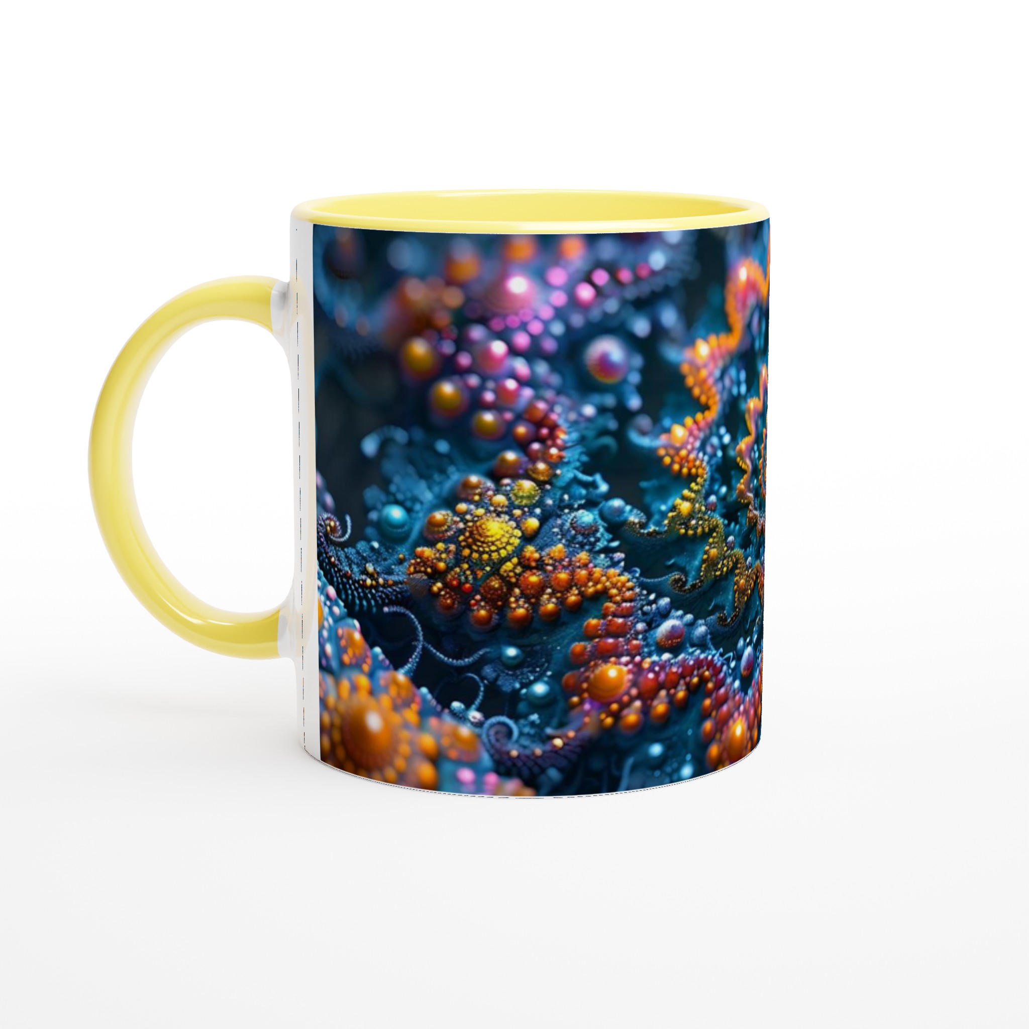 Kosmisk Fraktal Mugg - Färgexplosion för Din Kaffeupplevelse, Välj bland Sju Levande Nyanser! 3 371ec201-41ea-49f7-801f-86d11d5d2bc9
