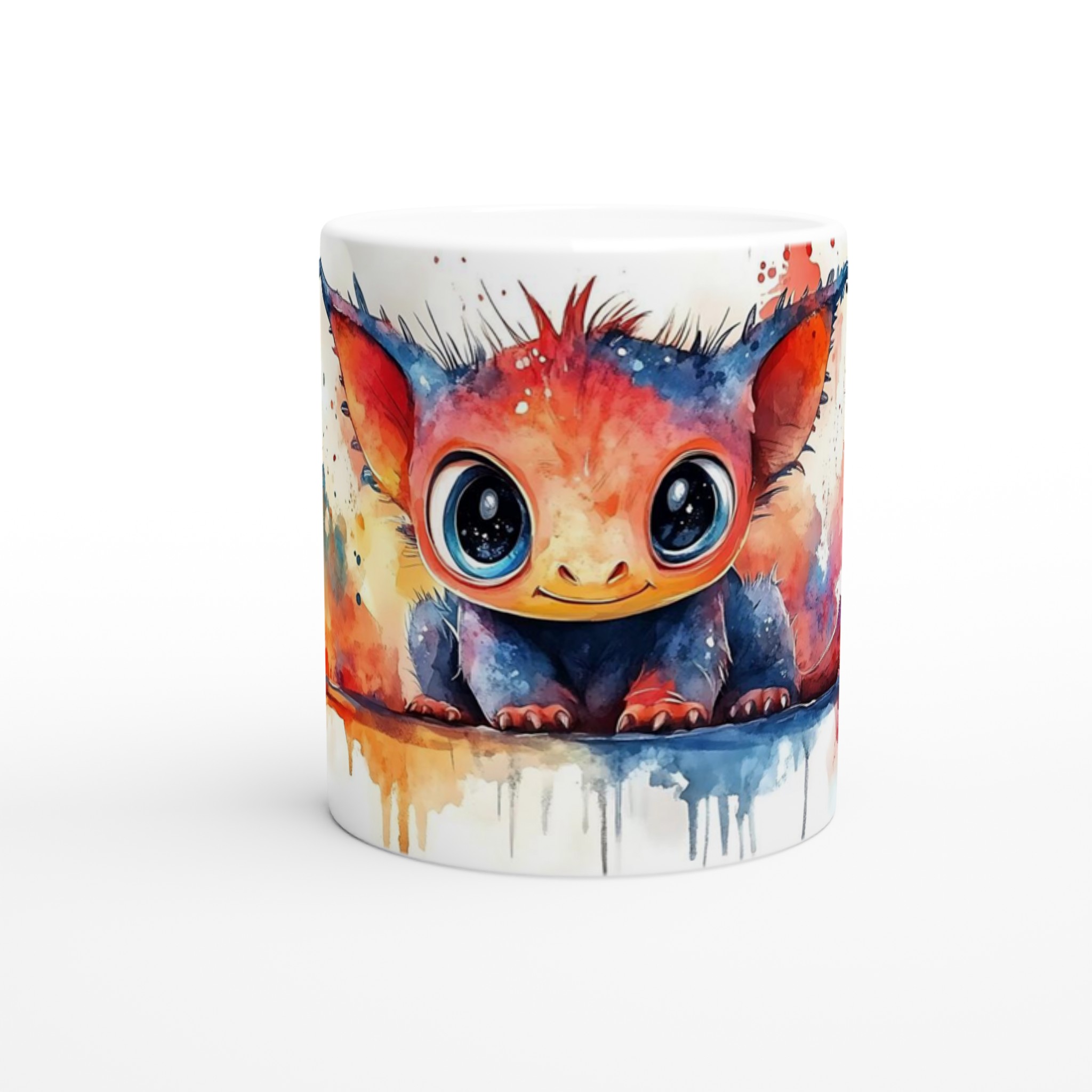 Färgsprakande Kawaii Monster Keramikmugg – 11oz, Välj Din Favoritfärg! 8 376bae13-279f-47f3-96cd-885d4f3efc88