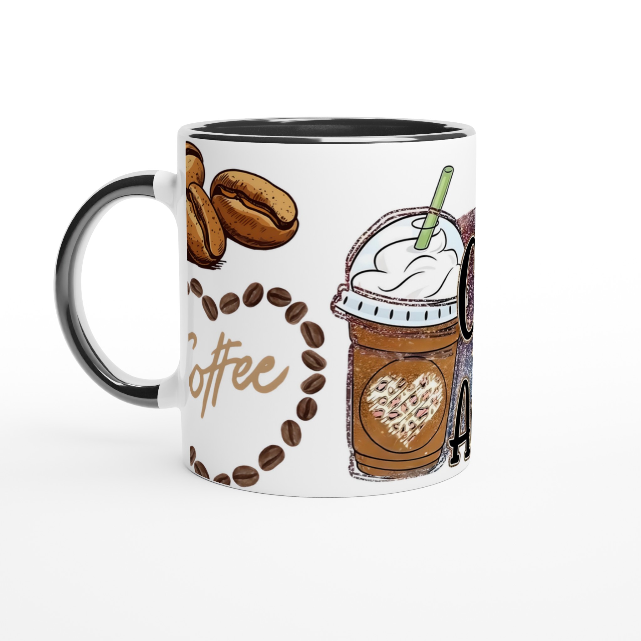 Iced Coffee Addict Mugg – Välj din färg! 4 37810972-0761-47a5-bdd3-b6a22f6b97cc