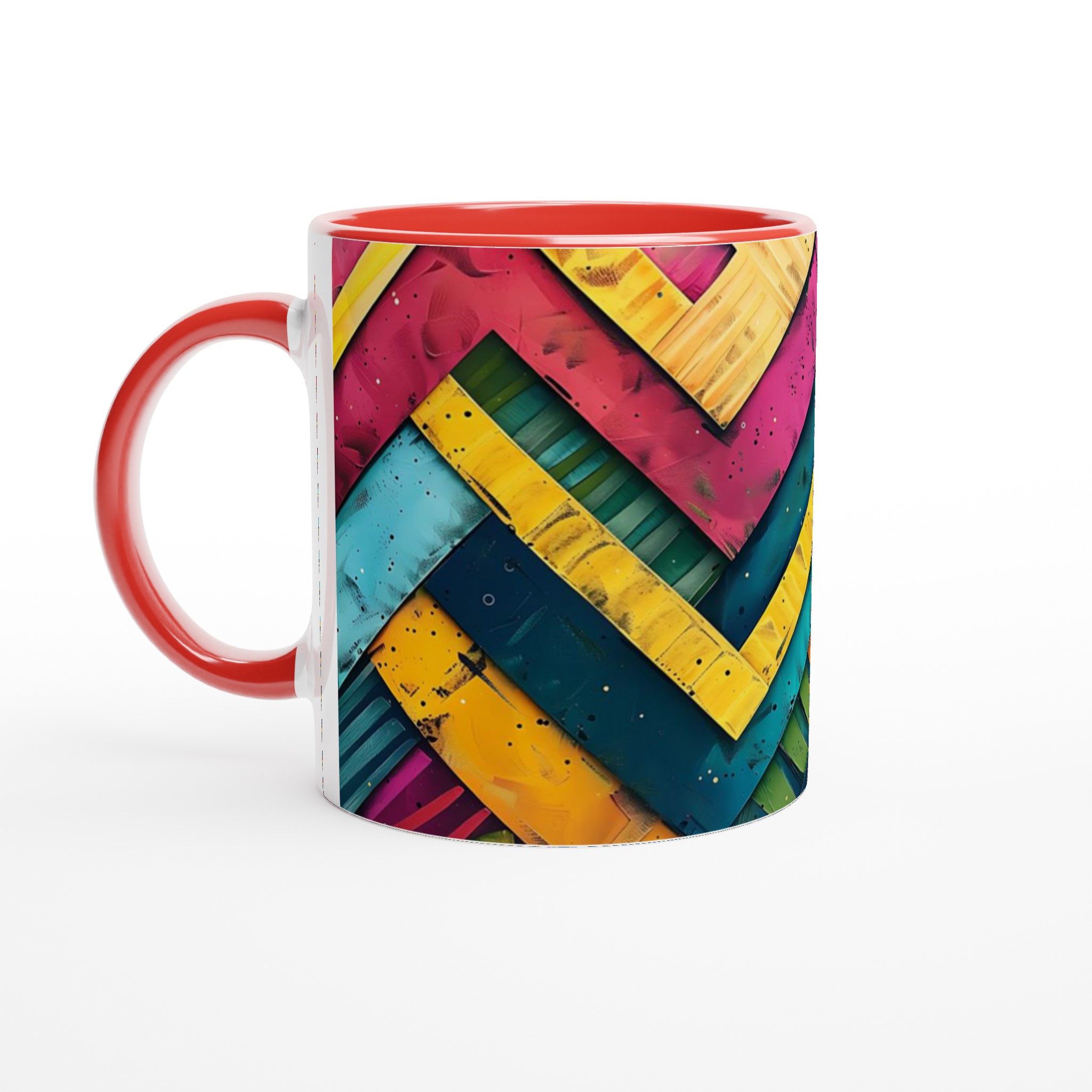 Färgglad 11oz keramisk mugg i sju levande nyanser – perfekt för din unika stil 5 37d85646-ea4a-4073-a1cb-b852c9b8cf26