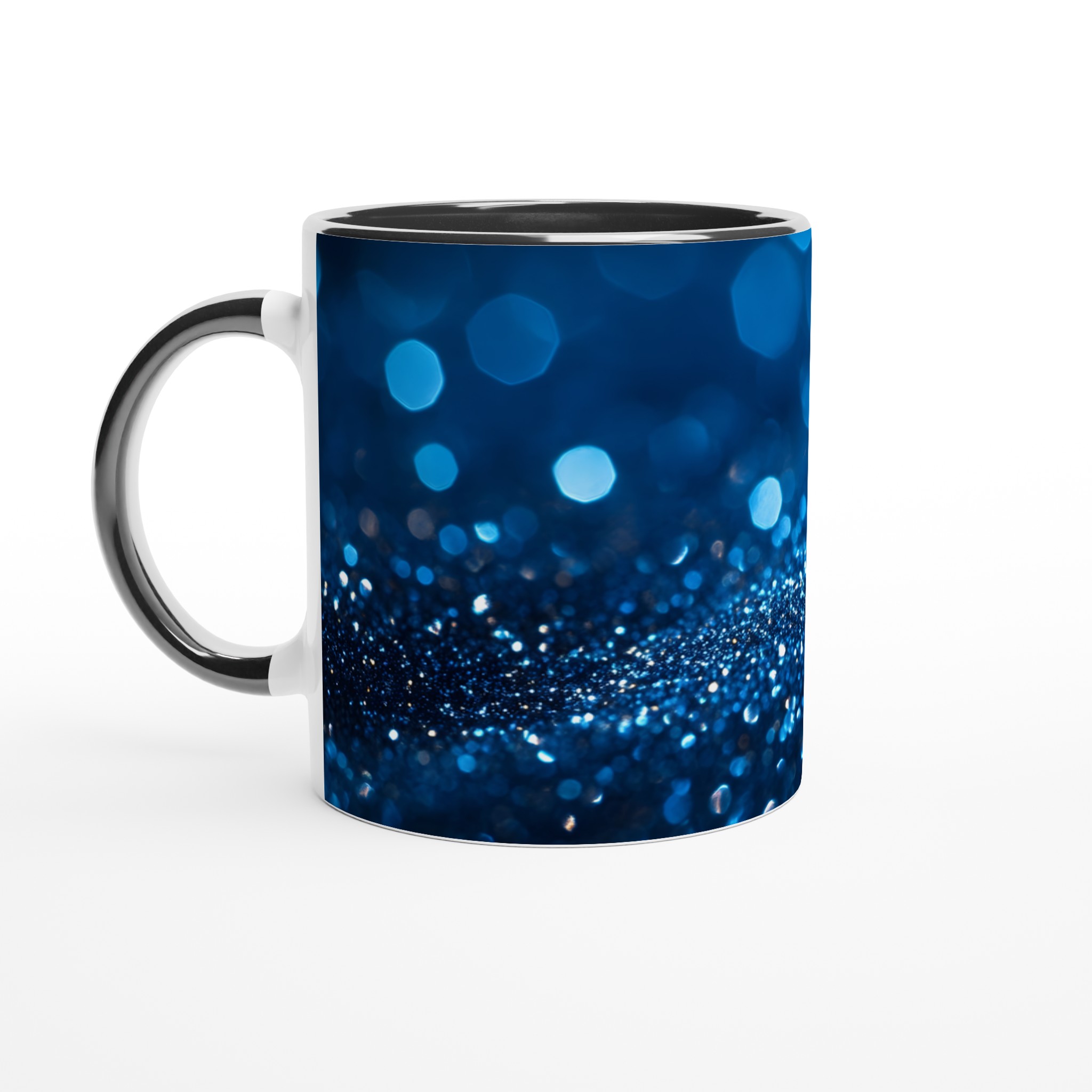 Glittrande Midnattsblå Keramisk Mugg – 11 oz Kaffemugg i Ditt Val av 7 Färgstarka Nyanser 4 3854ab92-6bda-4a31-909f-777dfdb4b07c