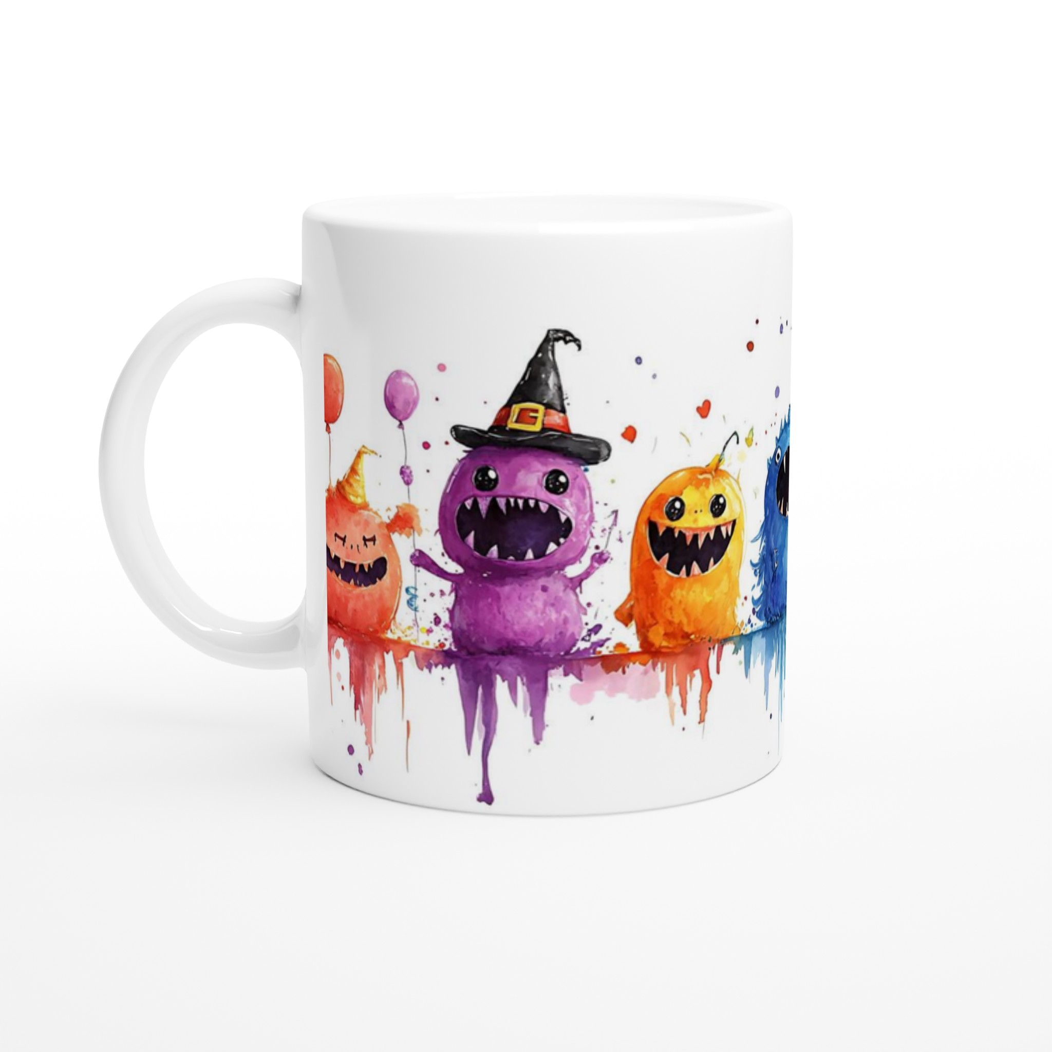 Mångfärgad Monsterparade – 11oz Keramisk Mugg för Busiga Stunder & Färgstarka Tryck! 1 38809ecb-1a31-41d3-b25a-59c2fcef597a