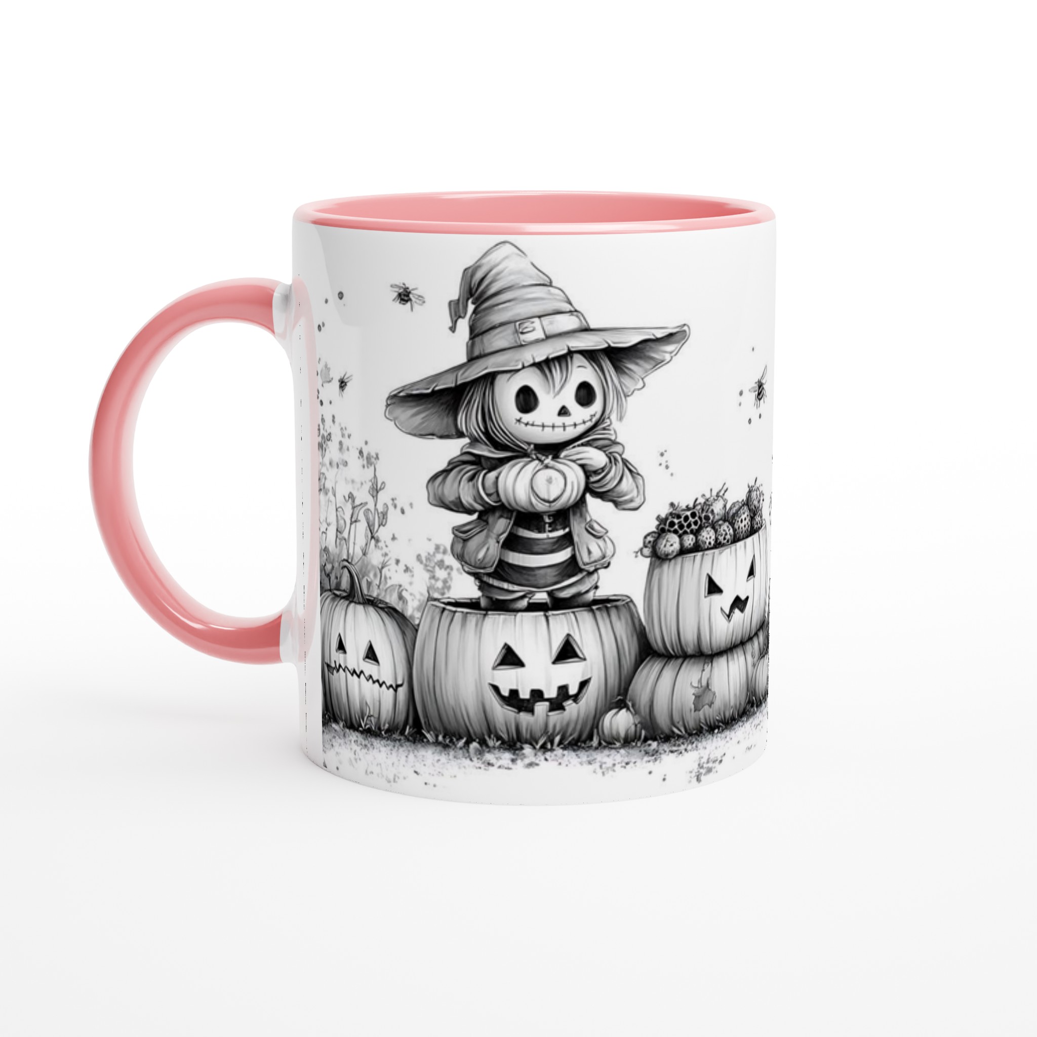 Söt Halloween Skrämsel: Pumpa Jack-o'-Lantern Muggen – Välj din färg! 6 388e2f00-ba82-496a-afd2-5ff08c461d09