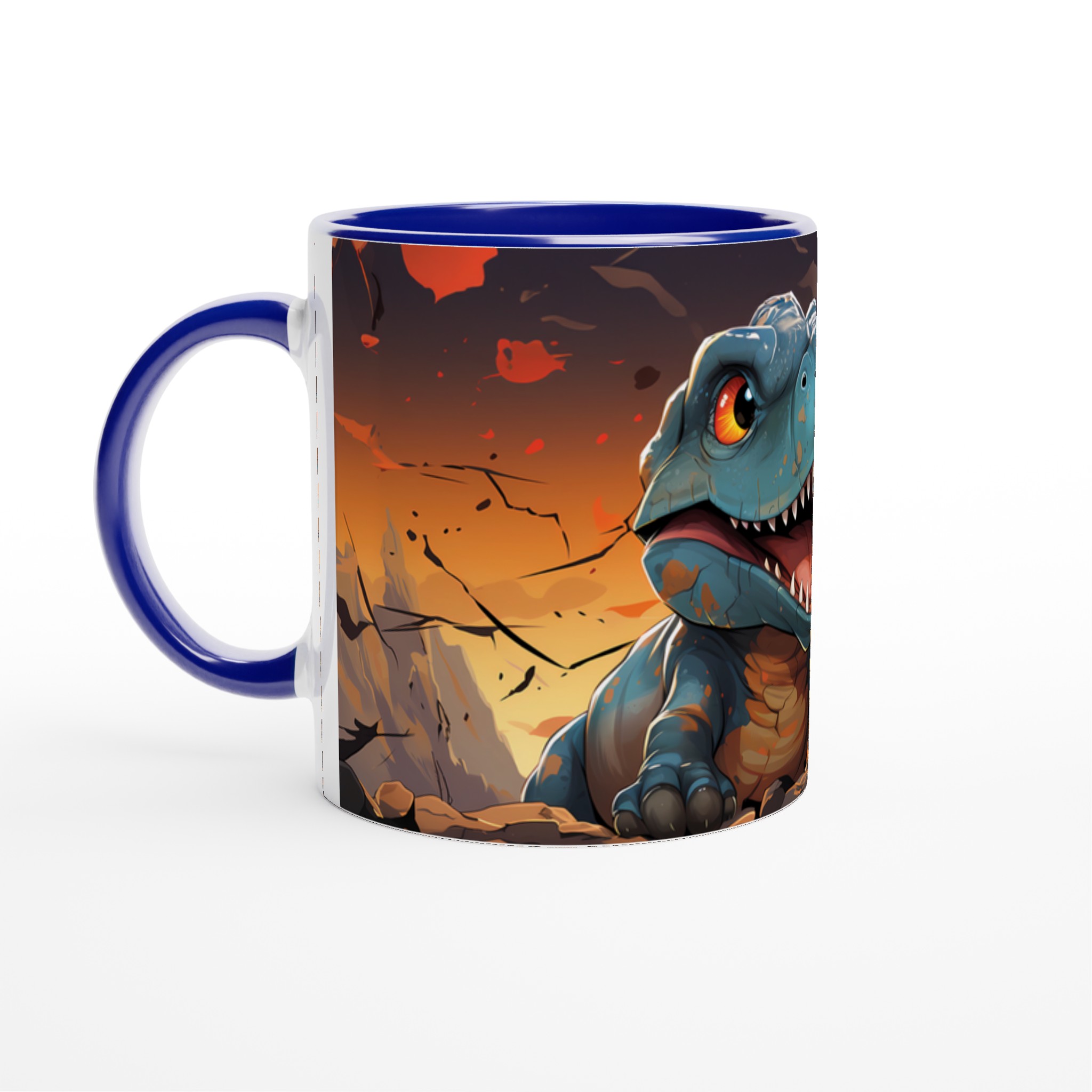 T-Rex Äventyr 11oz Keramisk Mugg – Färgglad Dinosaurie Illustration i Valfri Färg! 2 38d21a05-108a-4eab-9b8b-d36afca2fdd4