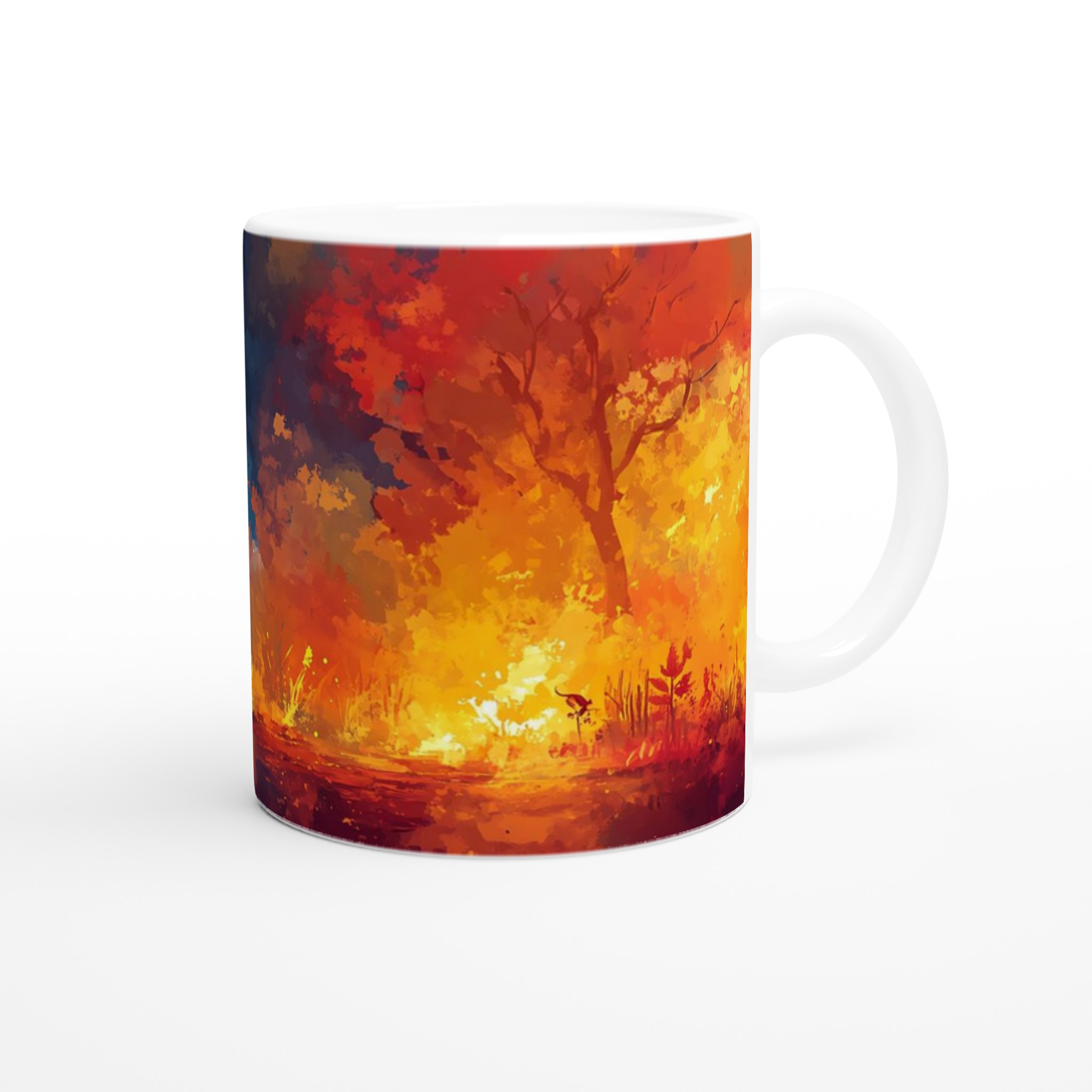 Söt Halloween-Brandman Mugg – Unik 11oz Keramikmugg i ditt val av sju livliga färger 9 39752c22-5f88-4797-b3b8-573401ed79df